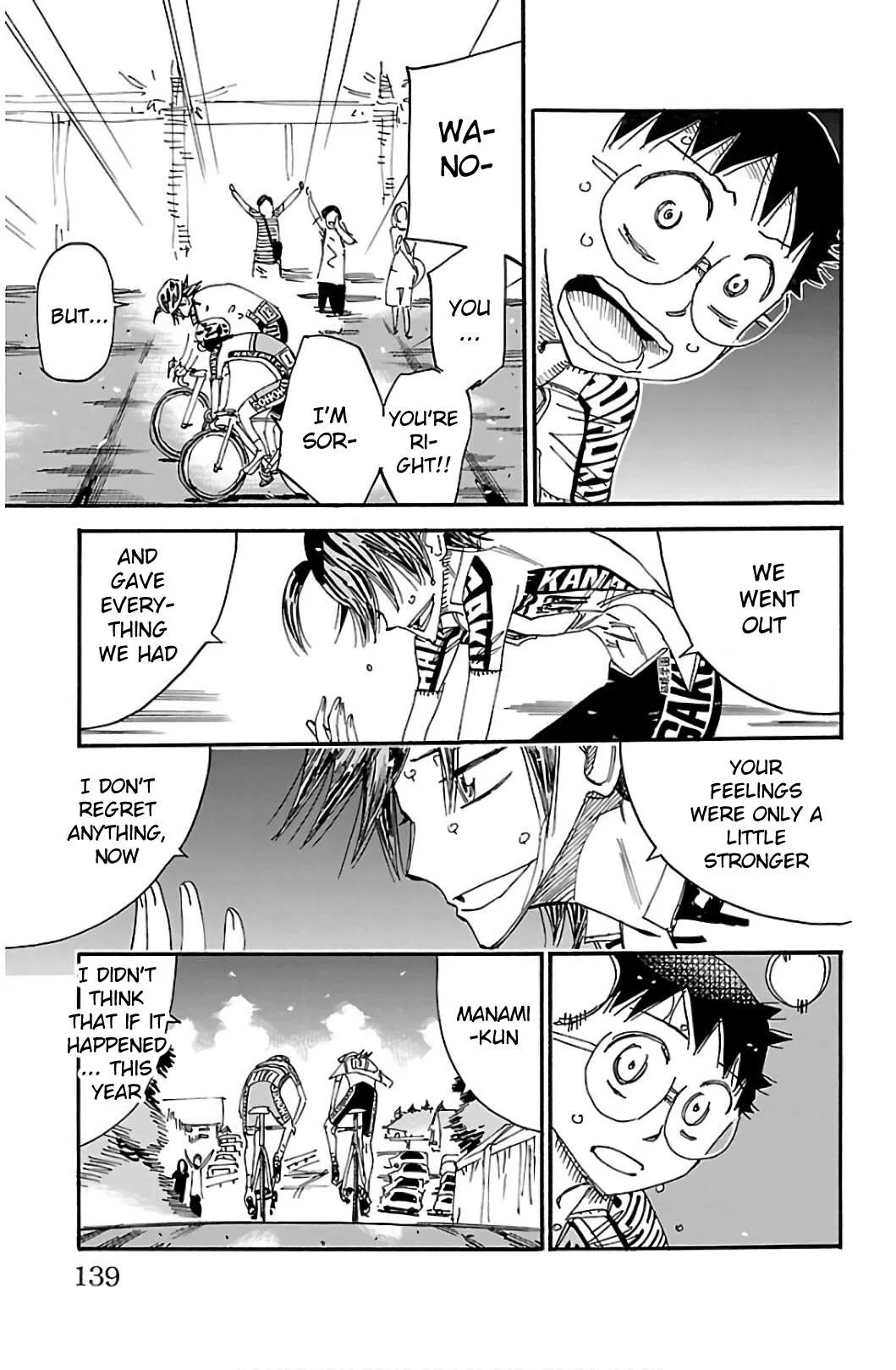Yowamushi Pedal Chapter 541 page 18