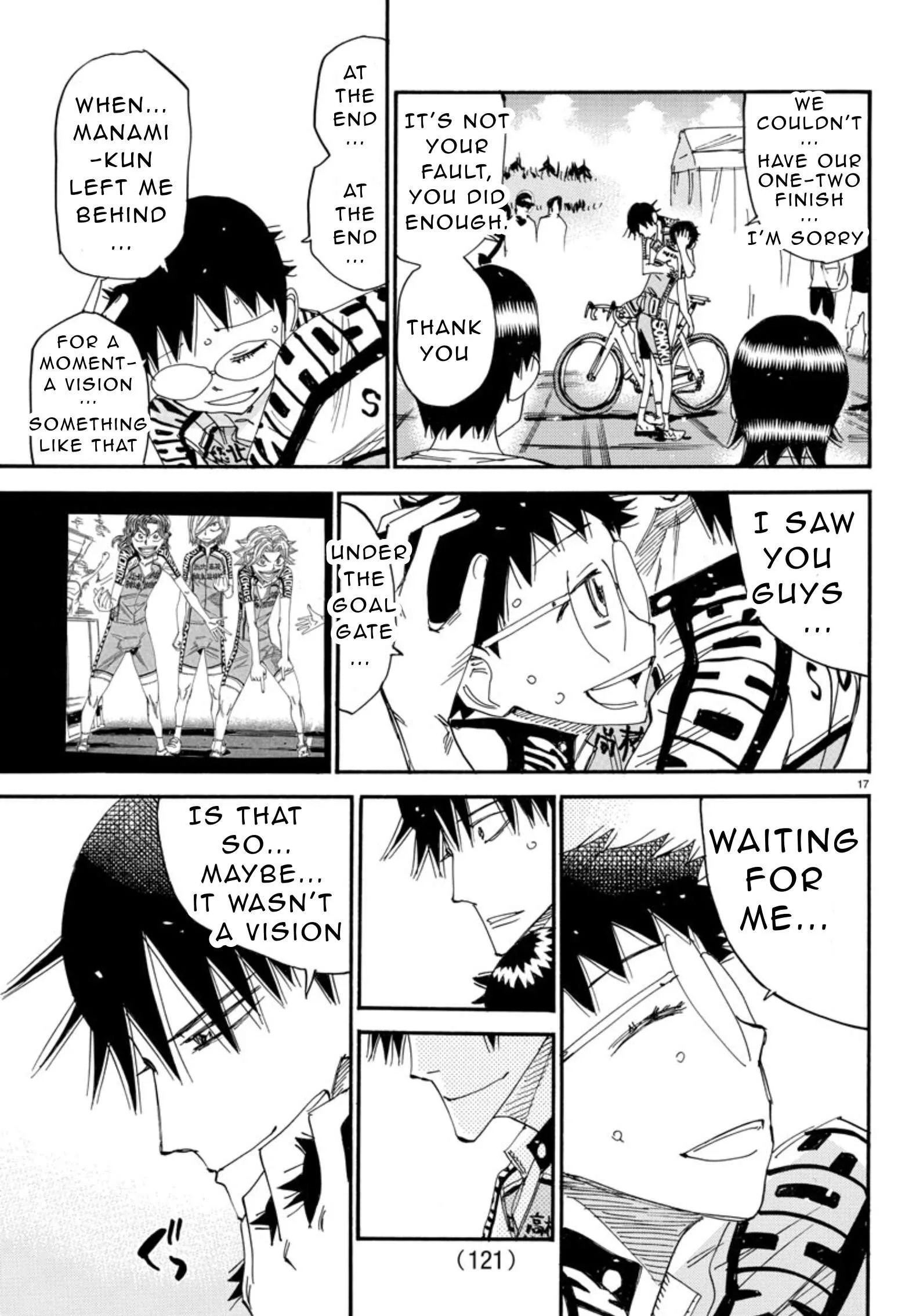 Yowamushi Pedal Chapter 542 page 15