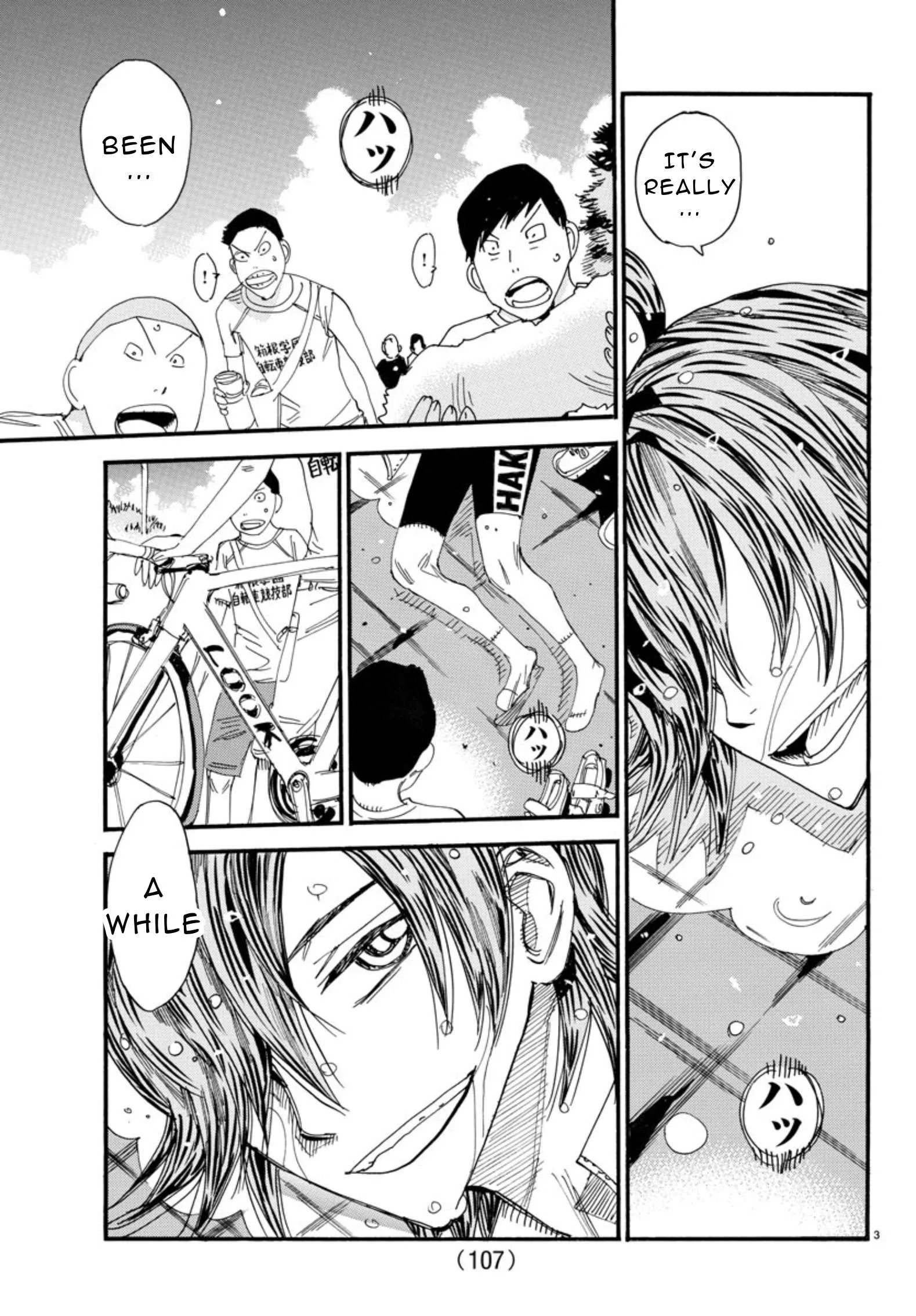 Yowamushi Pedal Chapter 542 page 4