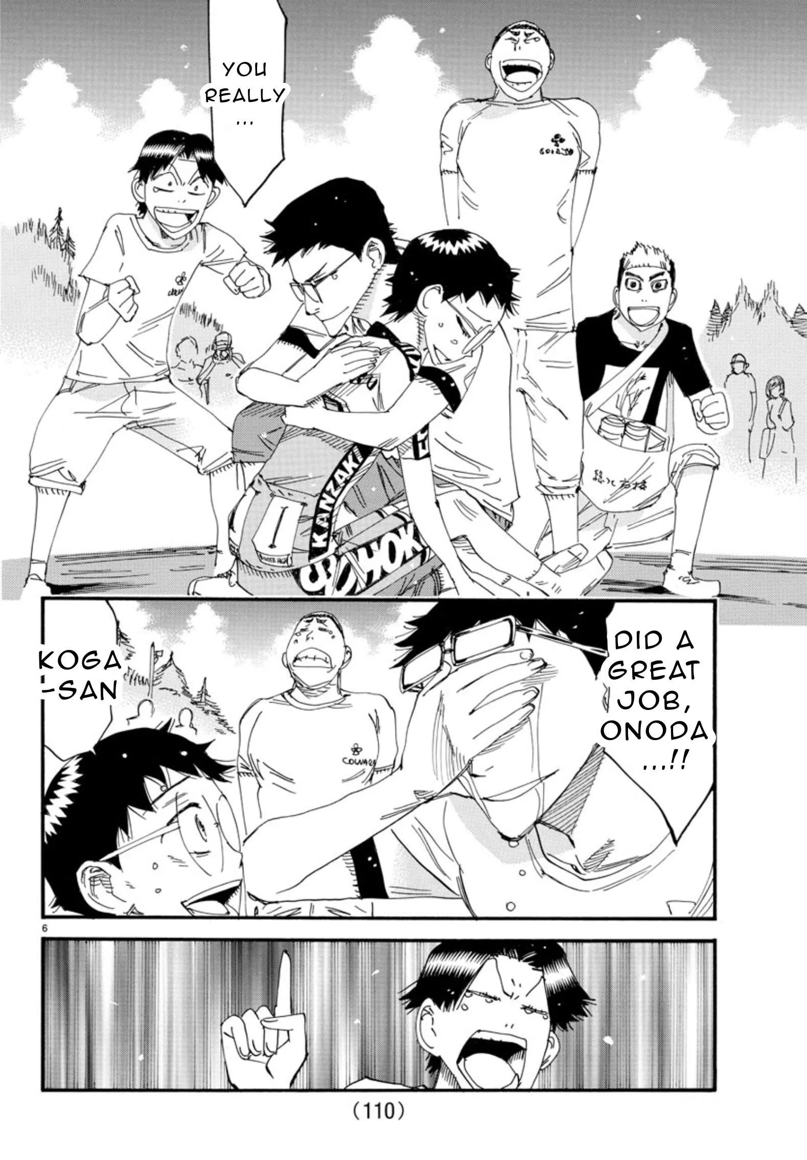 Yowamushi Pedal Chapter 542 page 6