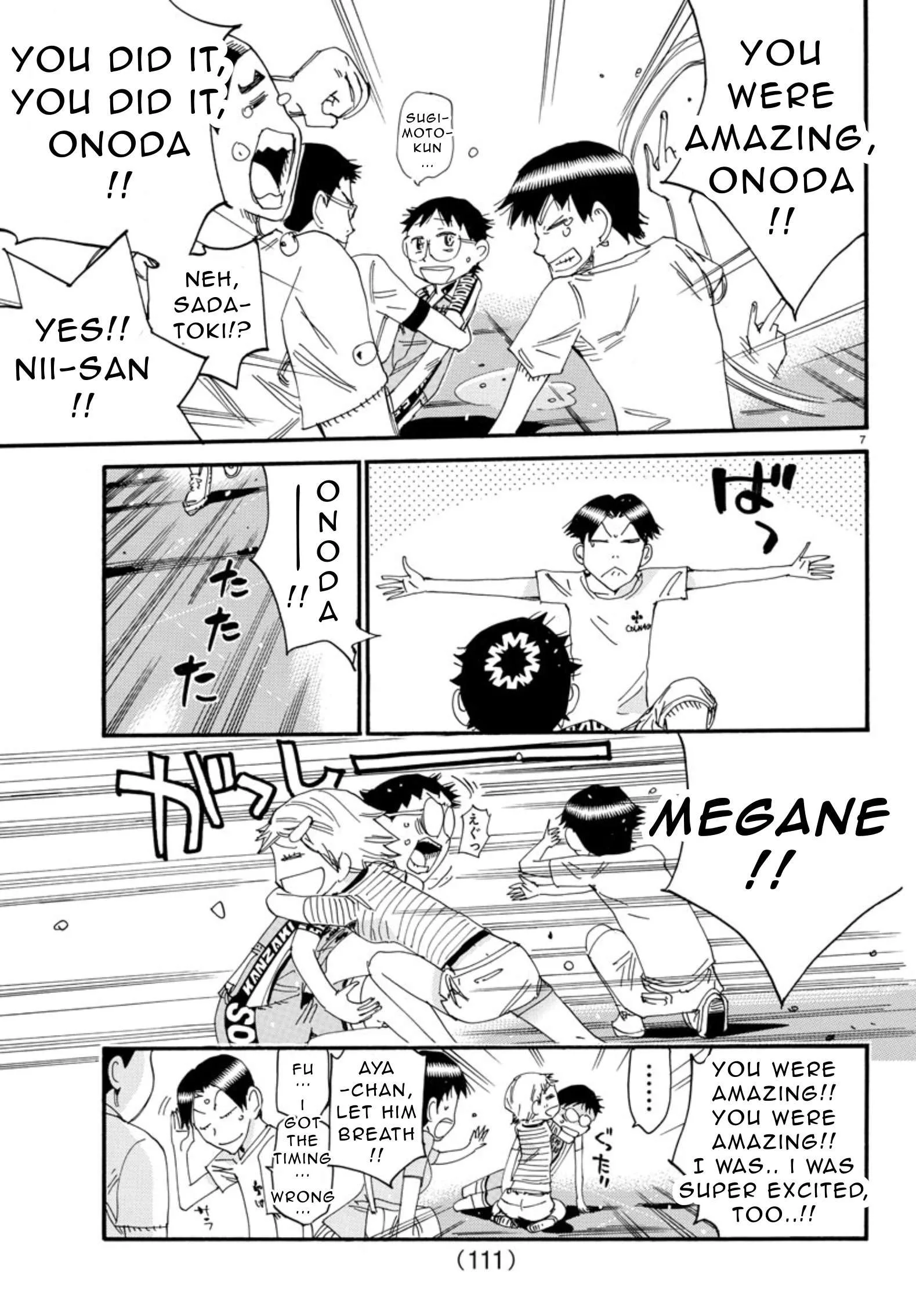 Yowamushi Pedal Chapter 542 page 7