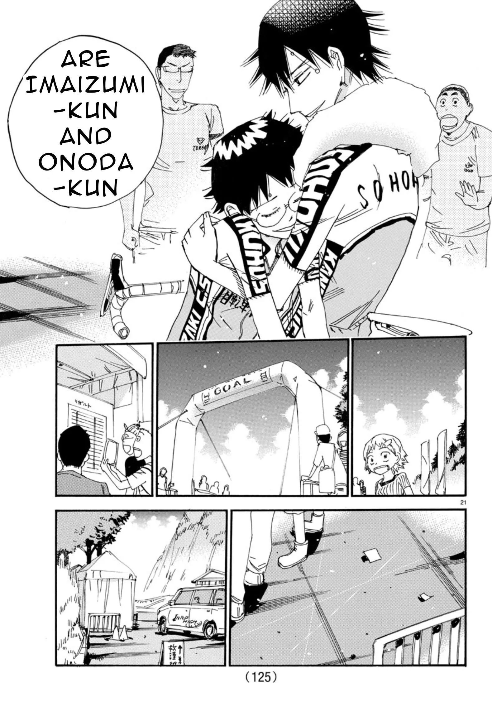 Yowamushi Pedal Chapter 542 page 18
