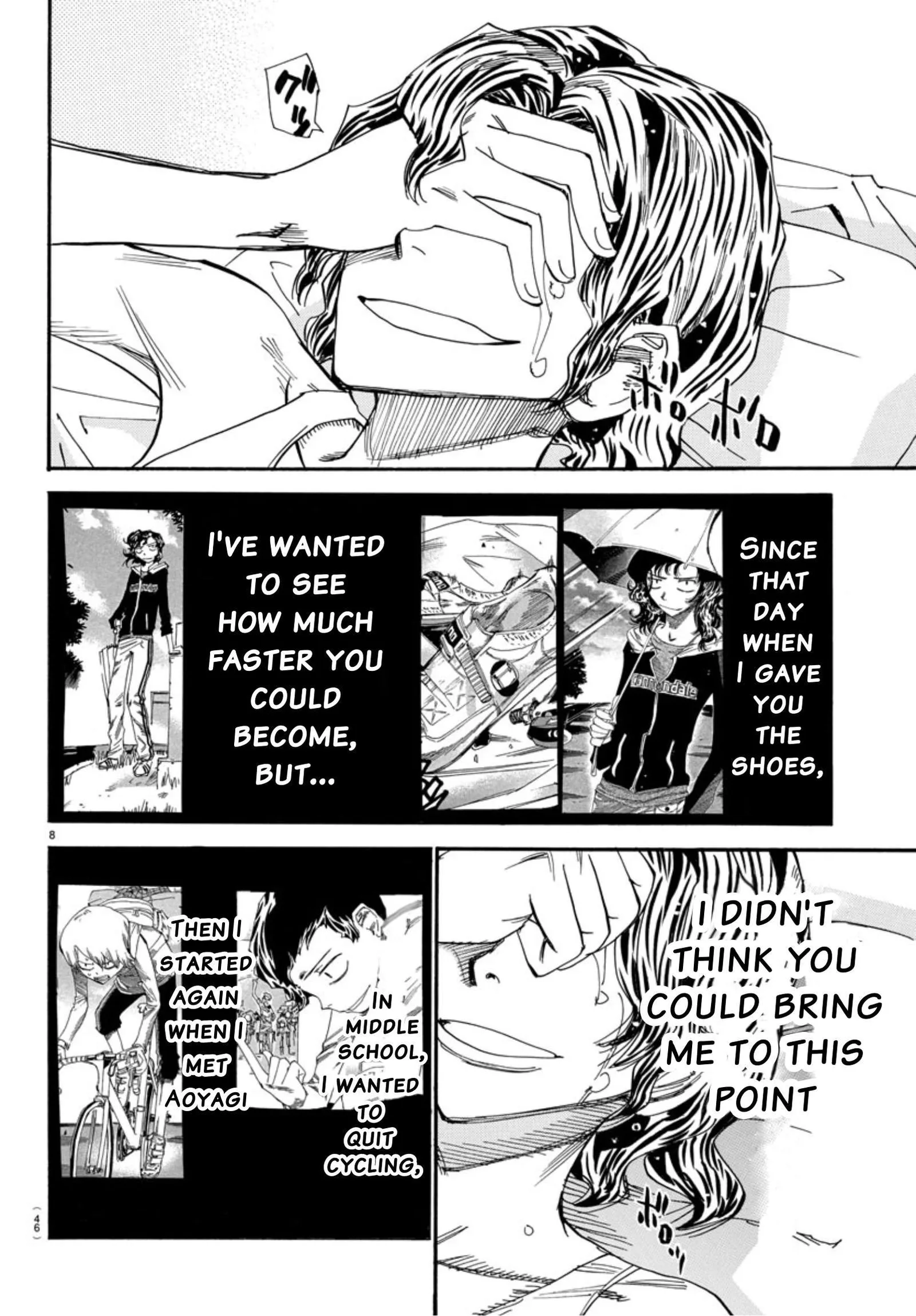 Yowamushi Pedal Chapter 543 page 7