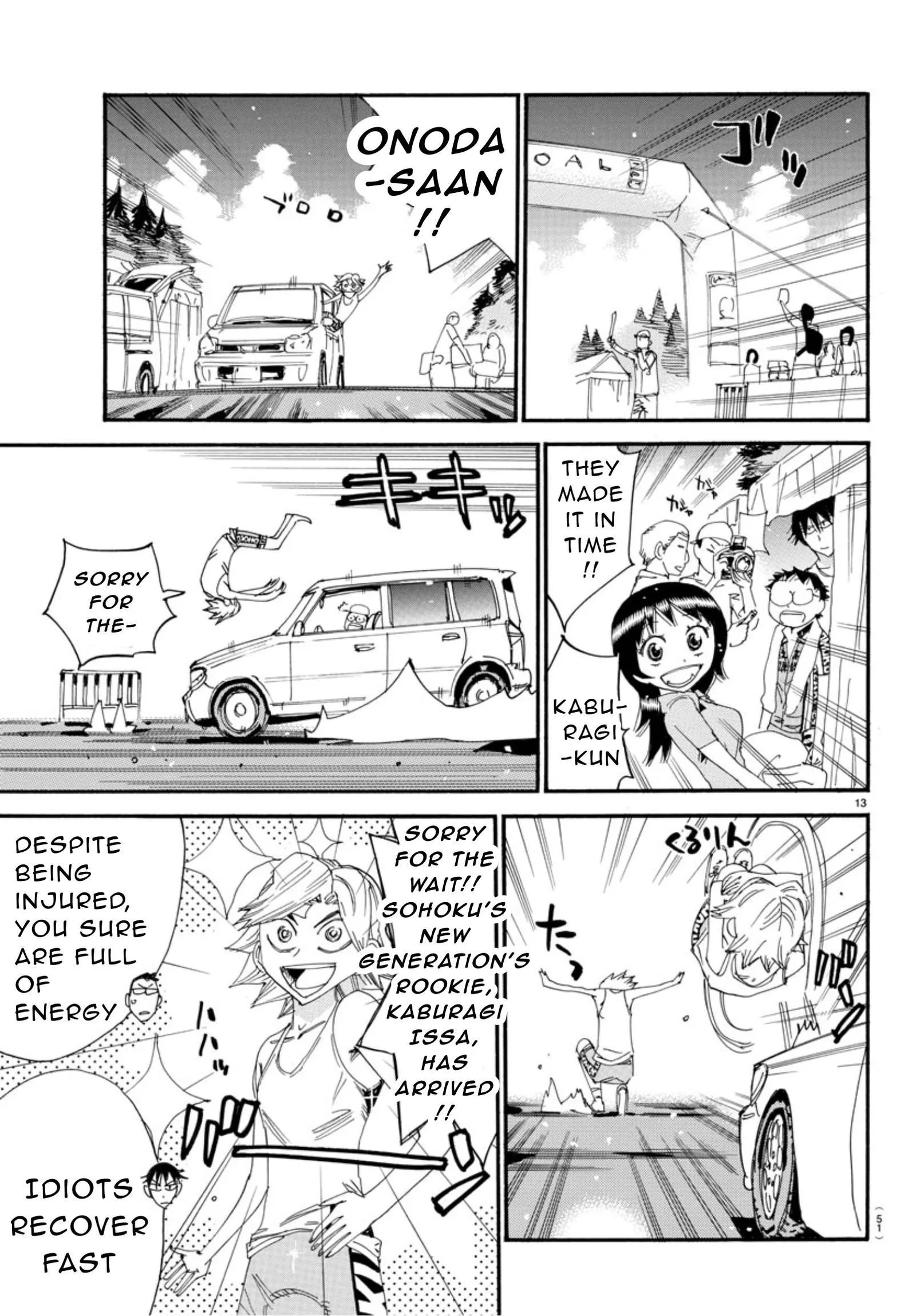 Yowamushi Pedal Chapter 543 page 12