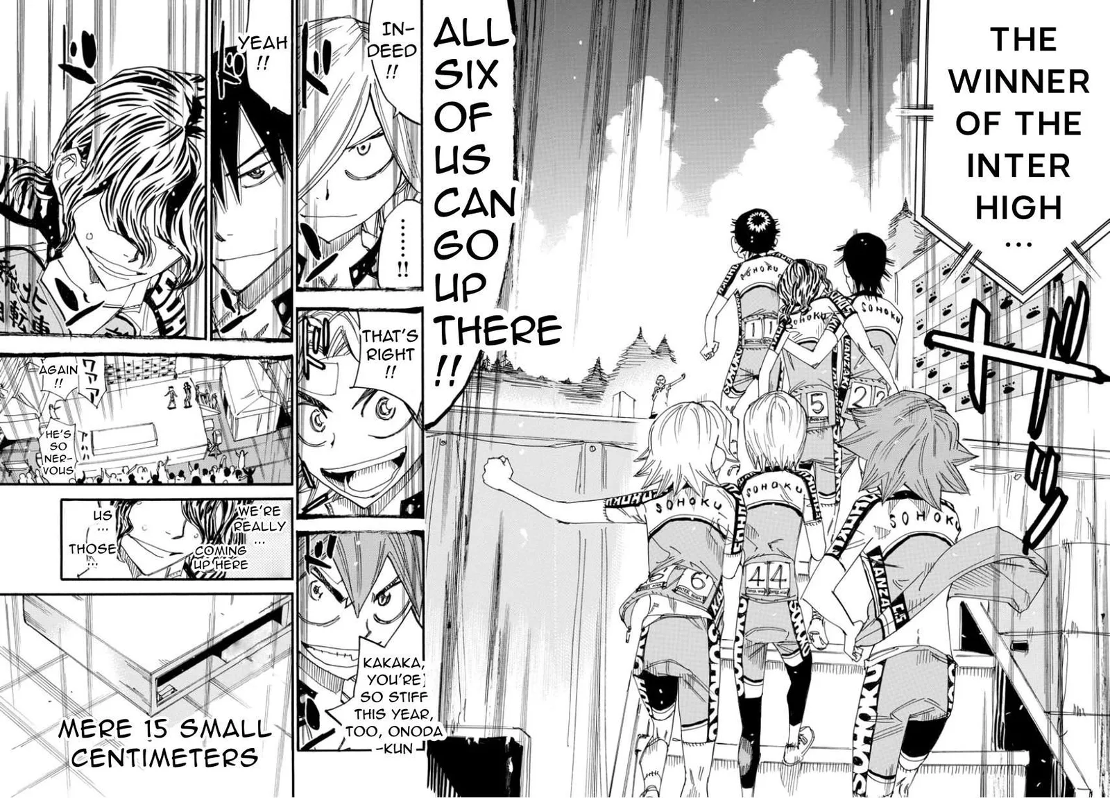 Yowamushi Pedal Chapter 543 page 4