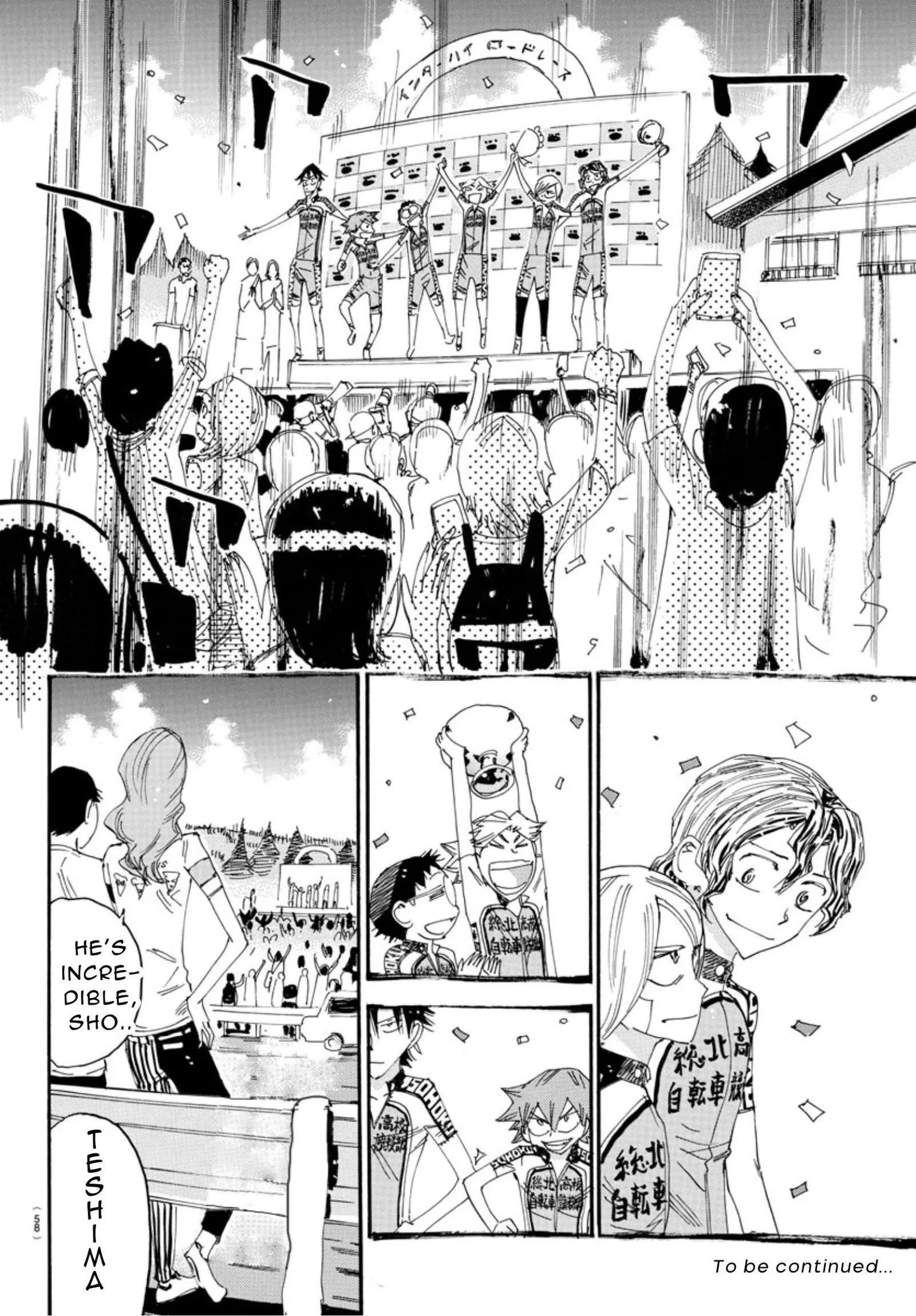 Yowamushi Pedal Chapter 543 page 18