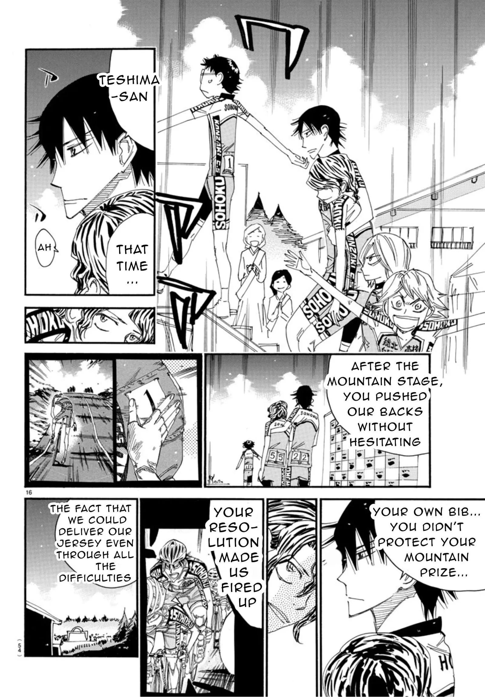 Yowamushi Pedal Chapter 543 page 15