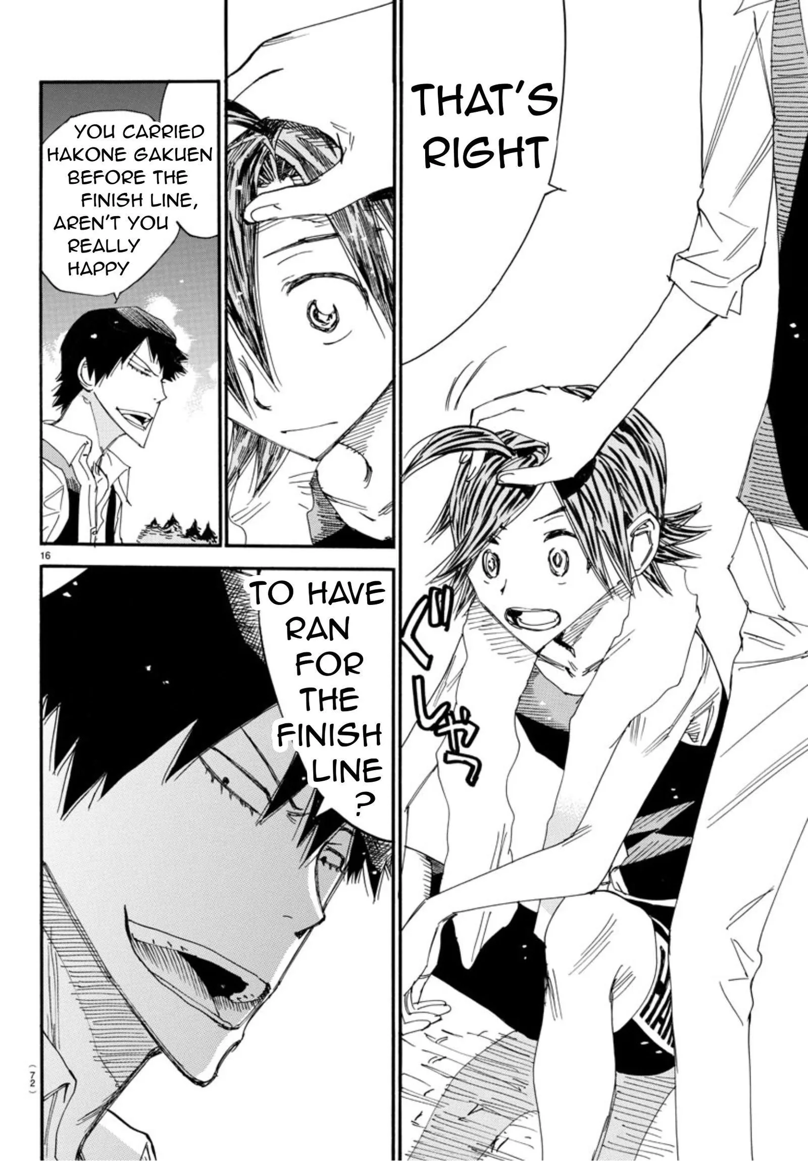 Yowamushi Pedal Chapter 544 page 14