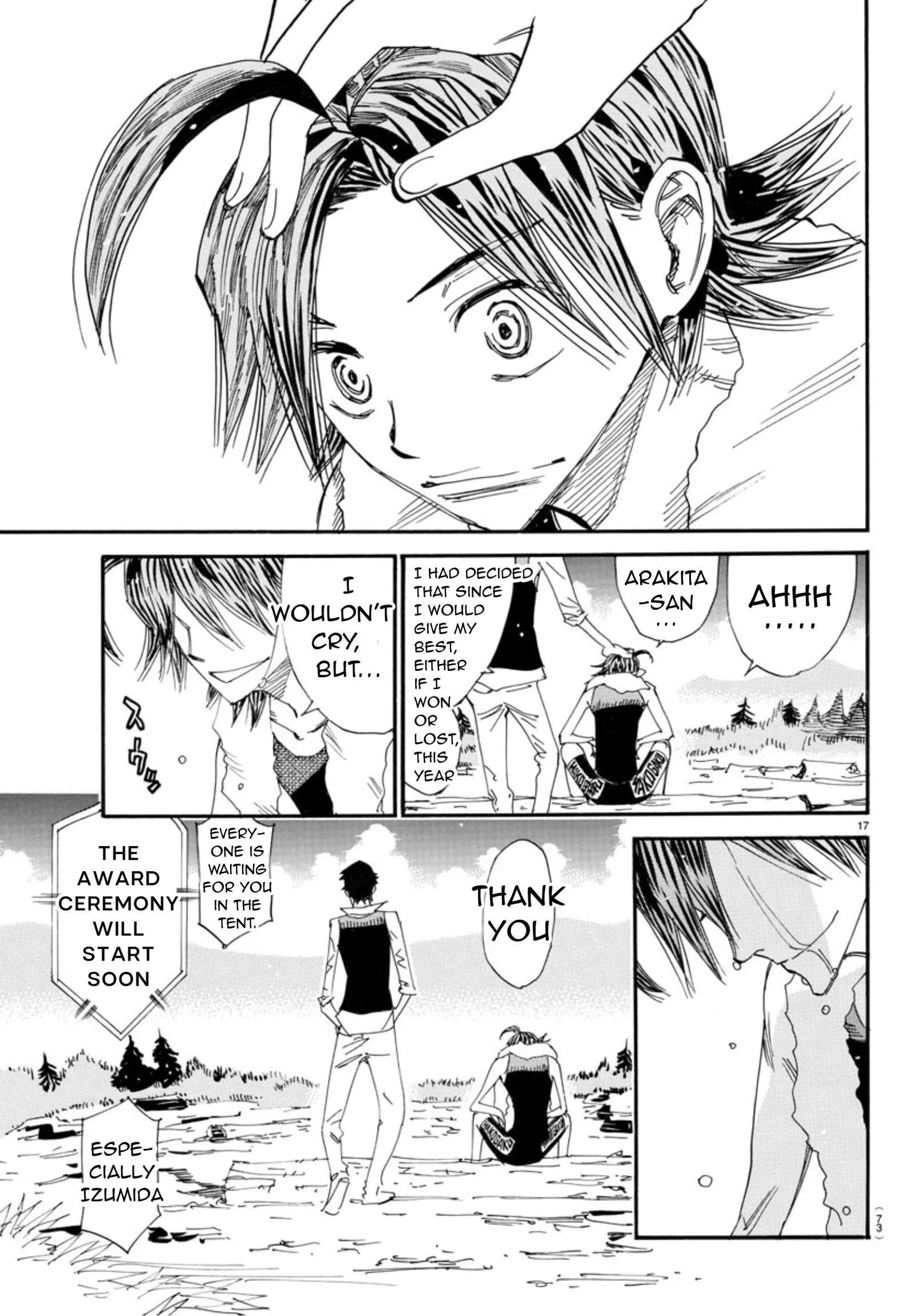 Yowamushi Pedal Chapter 544 page 15