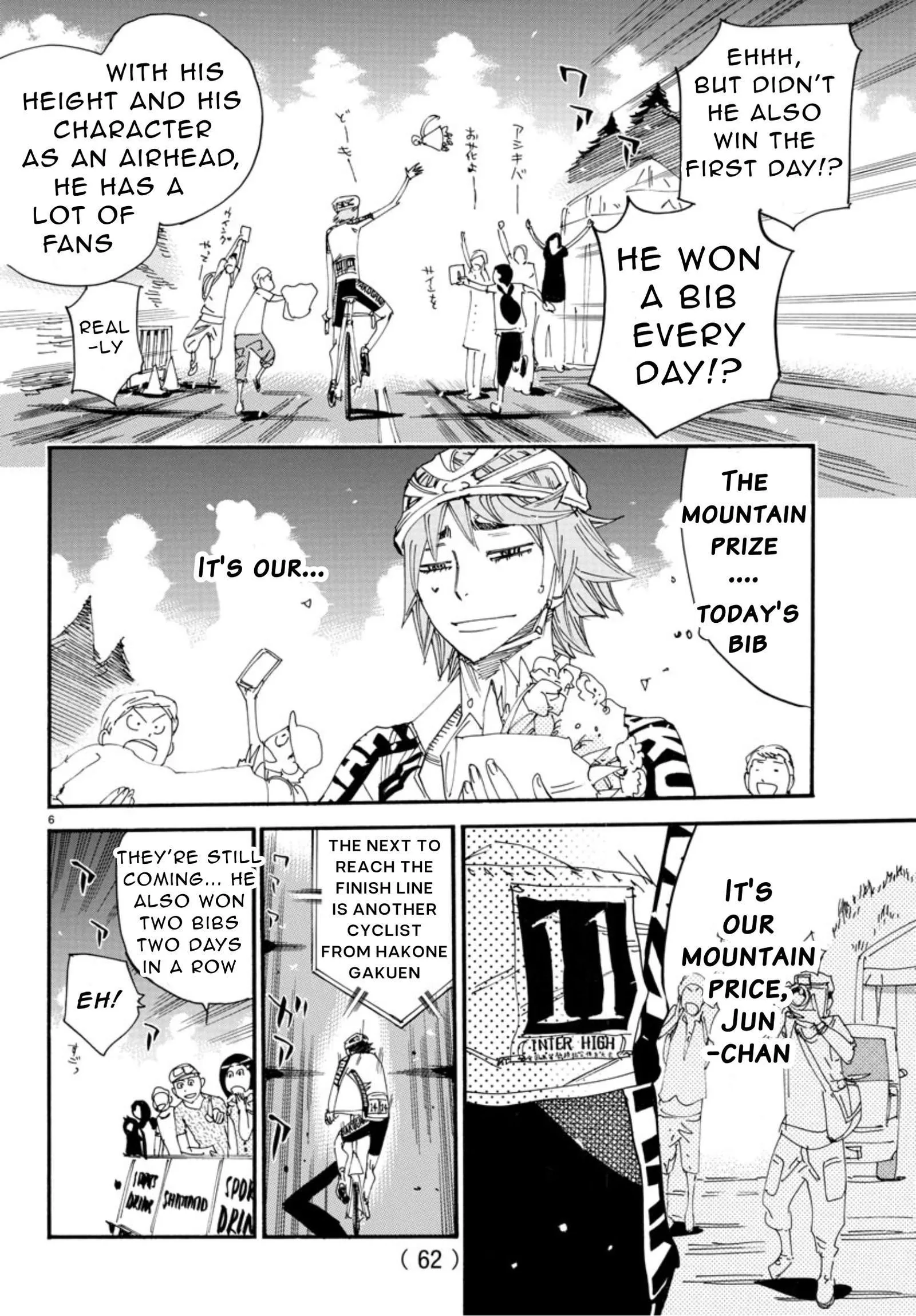 Yowamushi Pedal Chapter 544 page 5