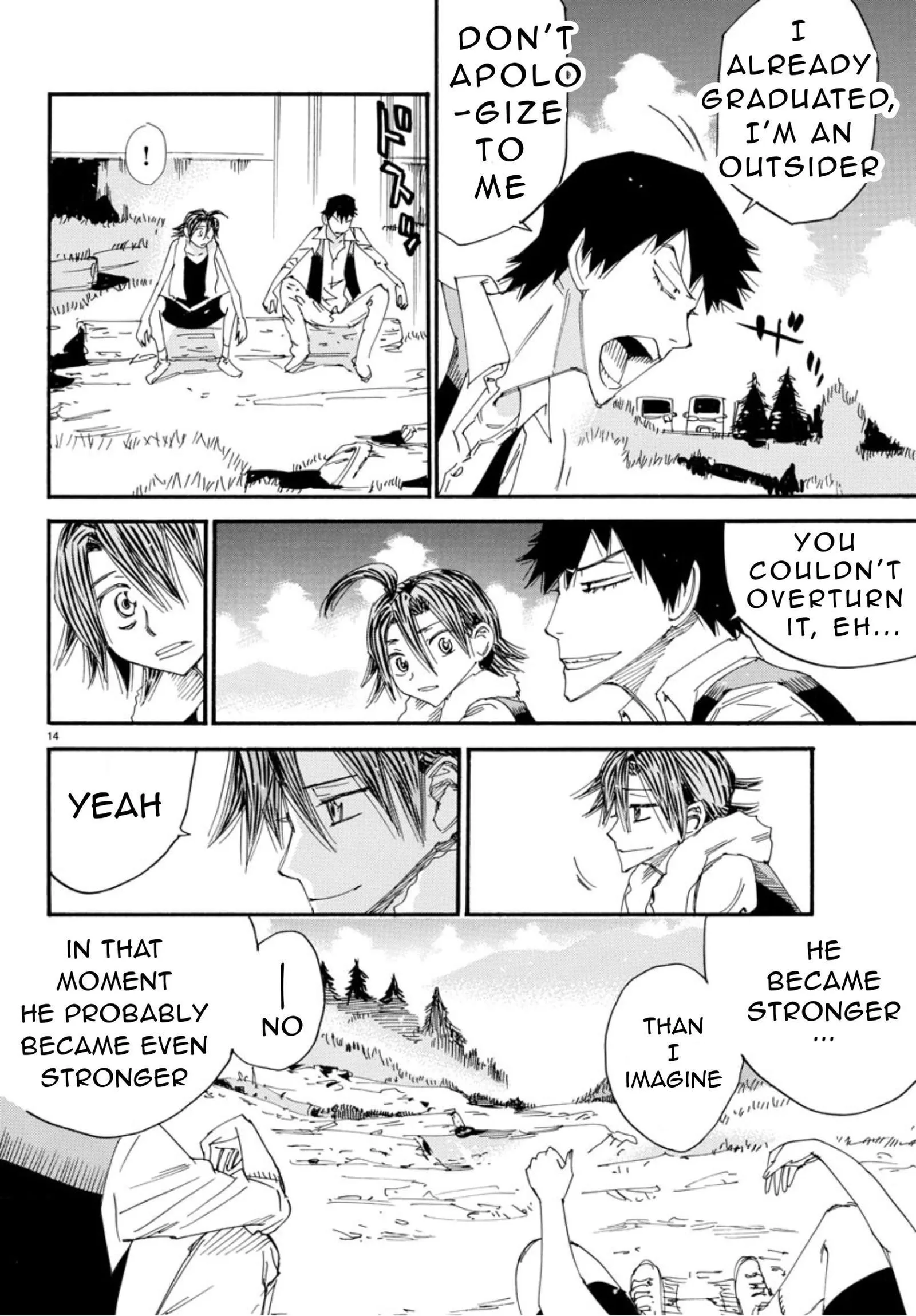 Yowamushi Pedal Chapter 544 page 12