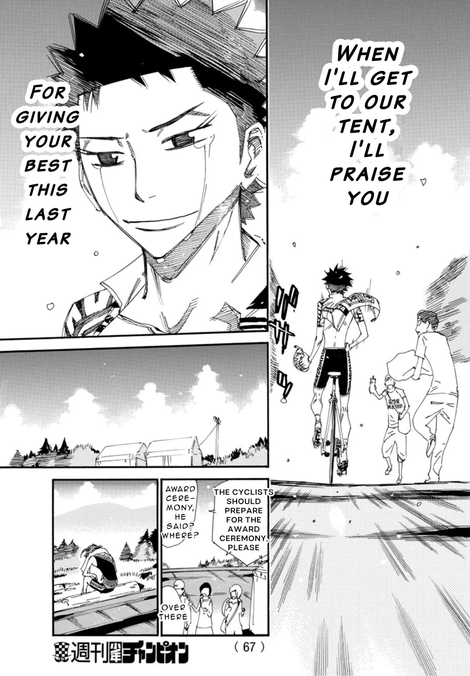 Yowamushi Pedal Chapter 544 page 10