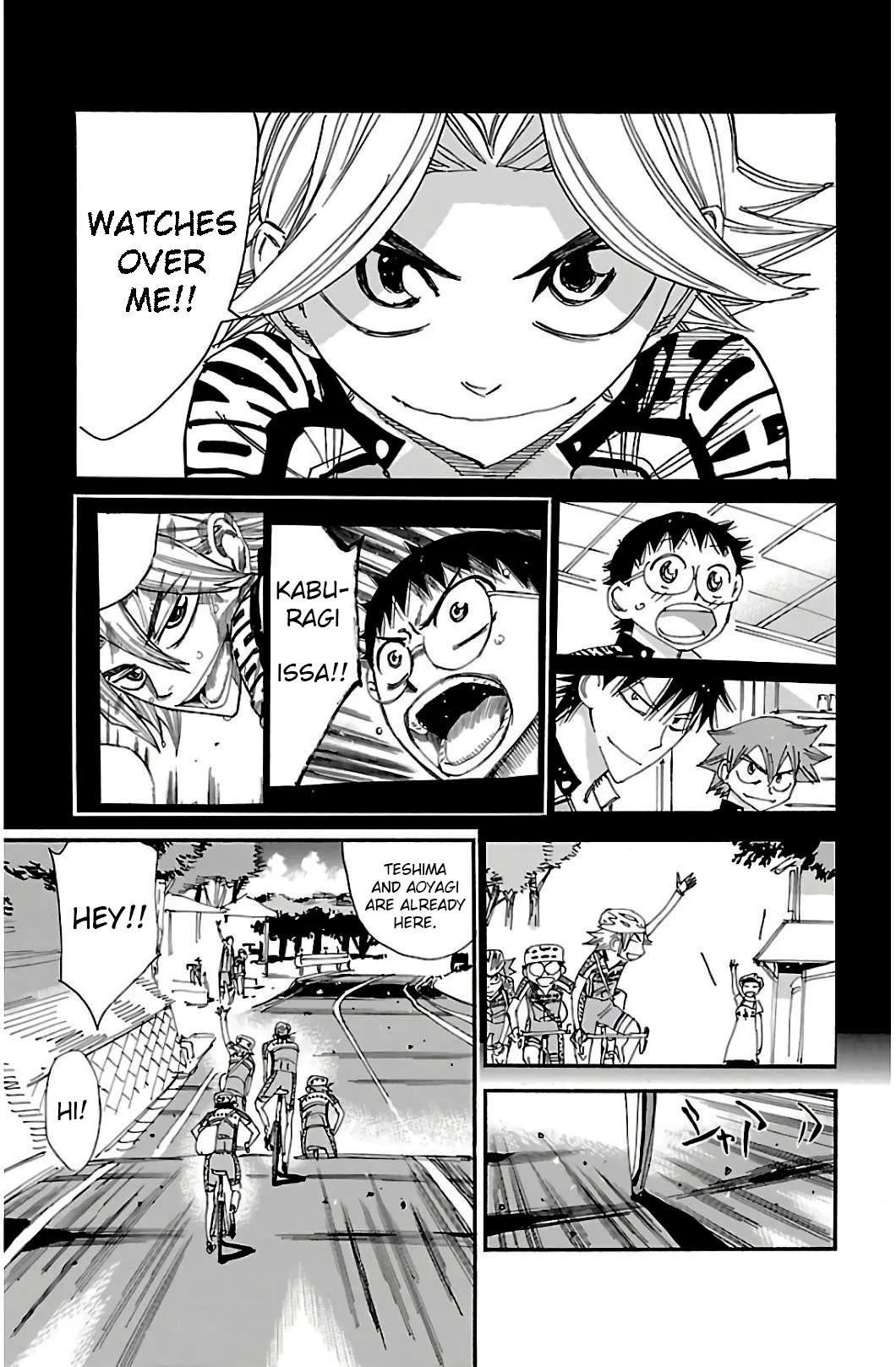 Yowamushi Pedal Chapter 545 page 7