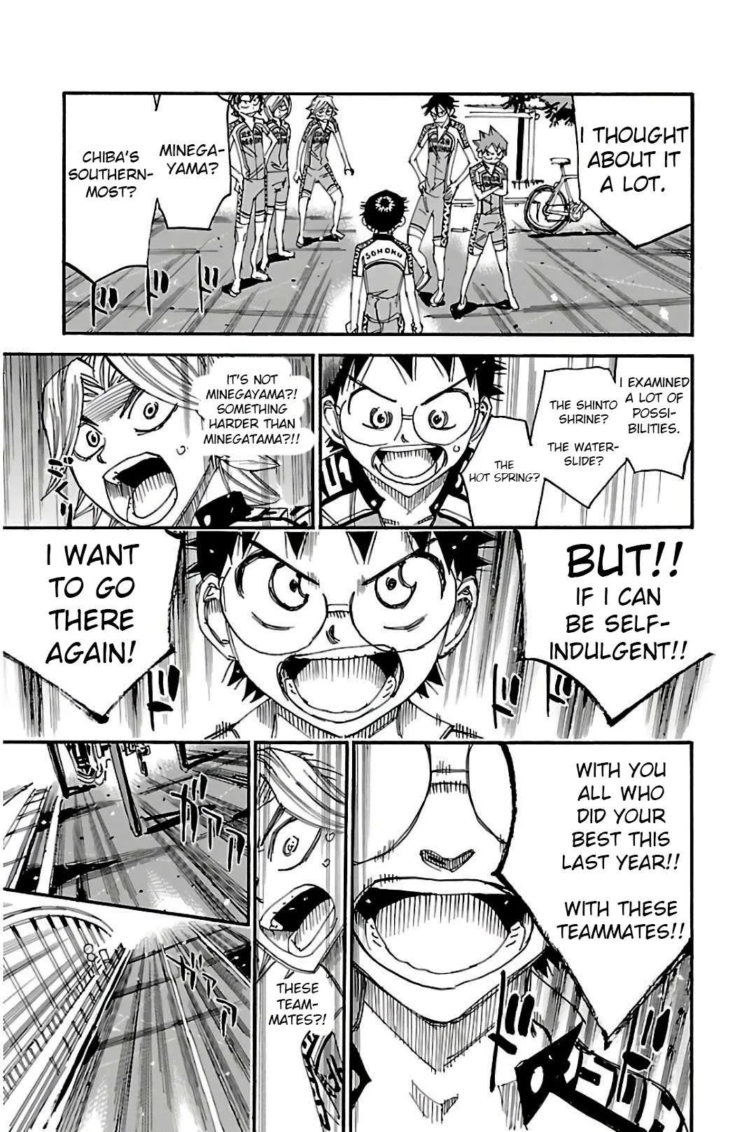 Yowamushi Pedal Chapter 545 page 9