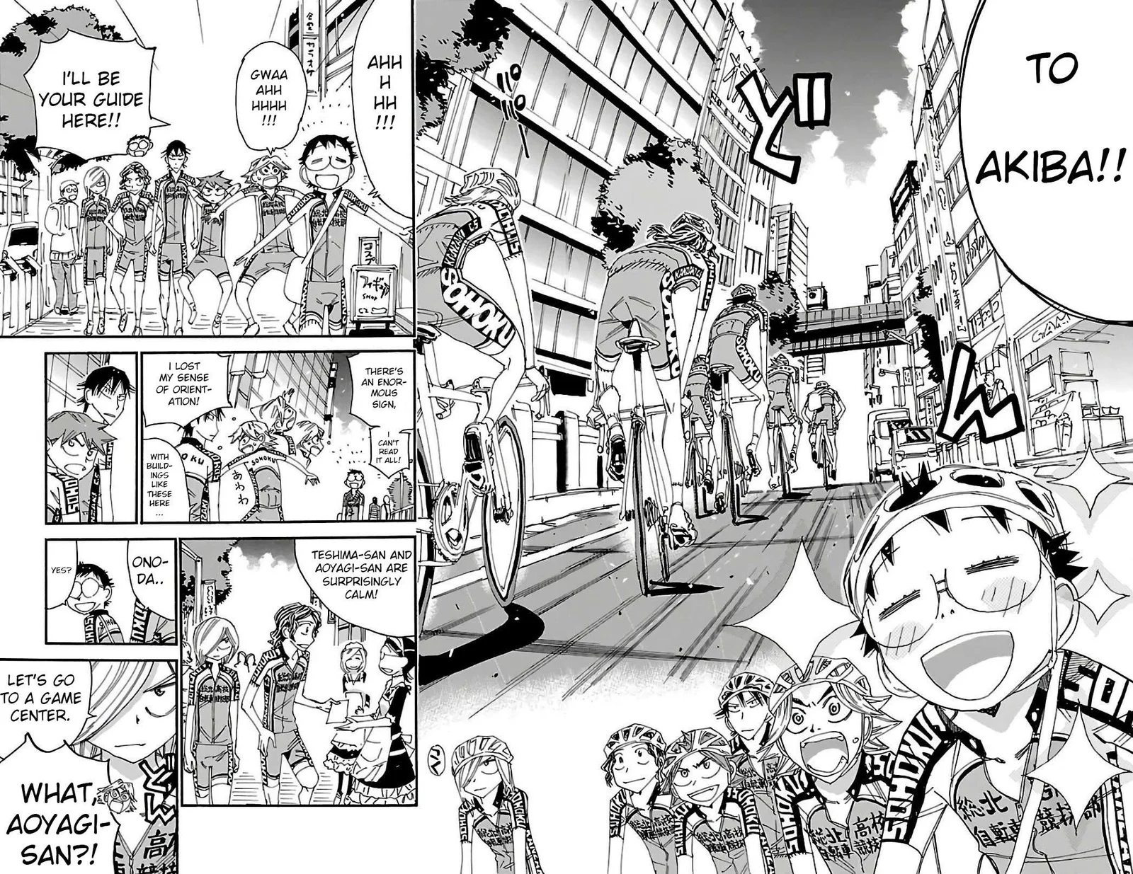 Yowamushi Pedal Chapter 545 page 10