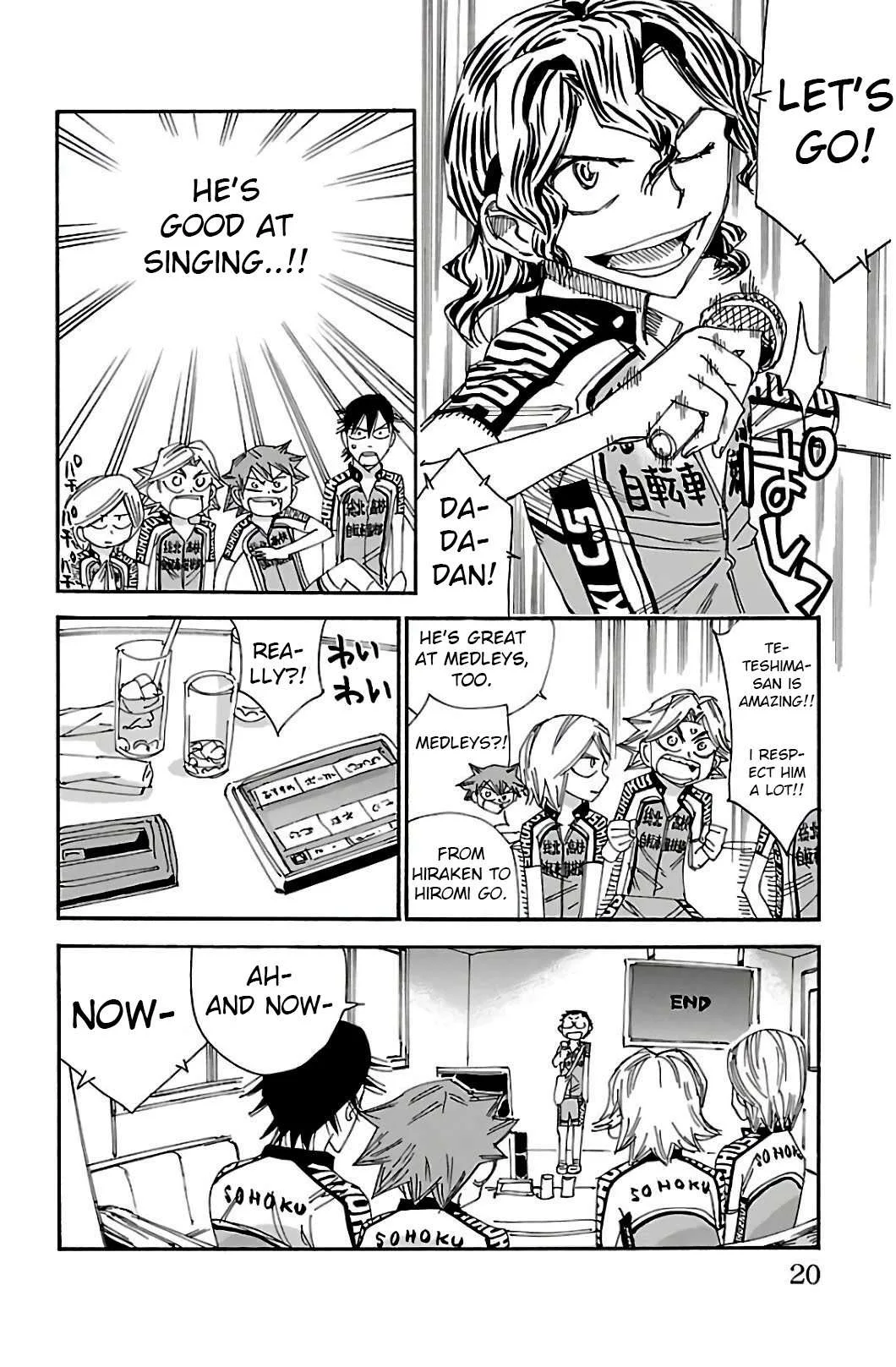 Yowamushi Pedal Chapter 545 page 13