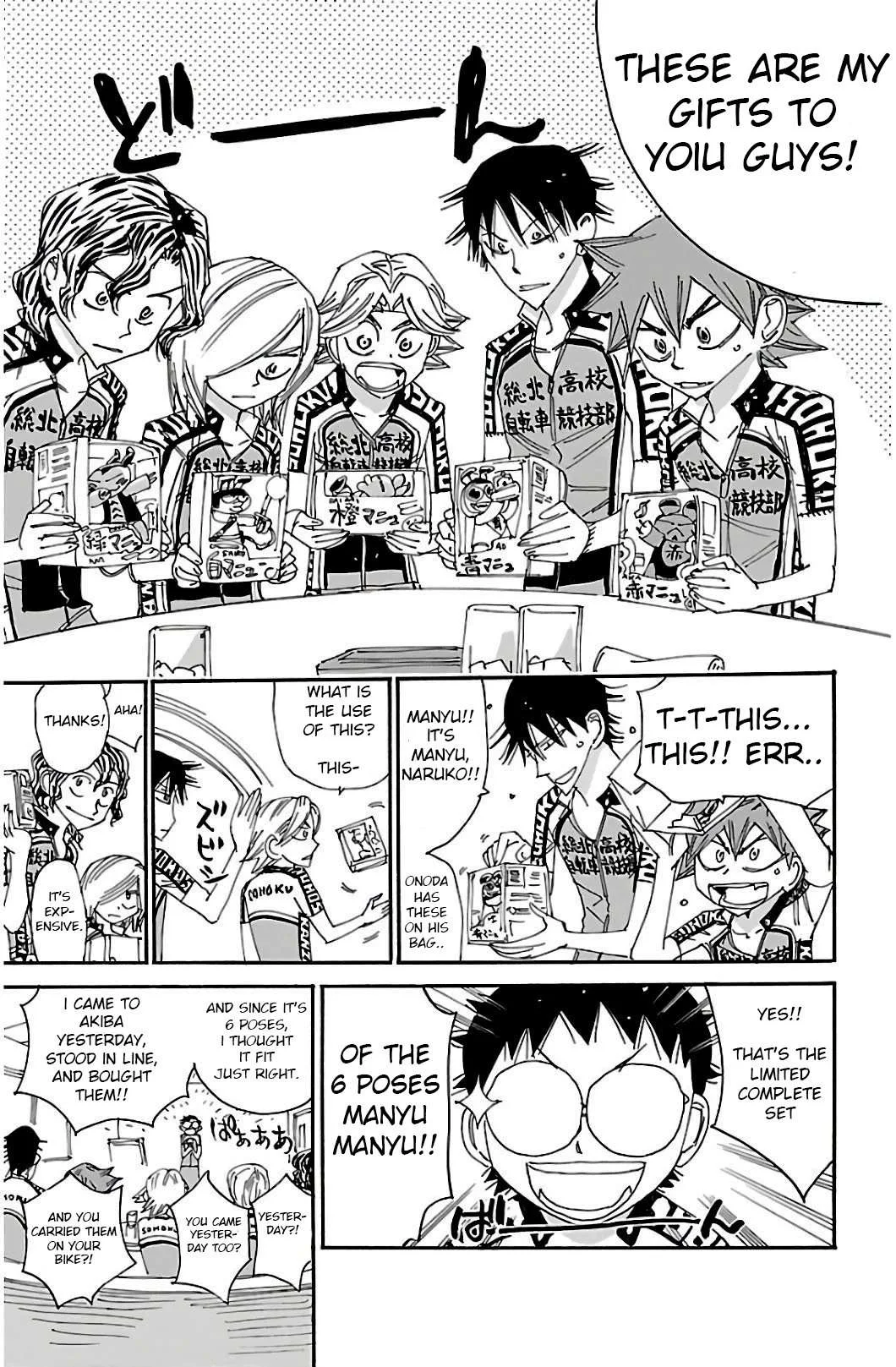 Yowamushi Pedal Chapter 545 page 14