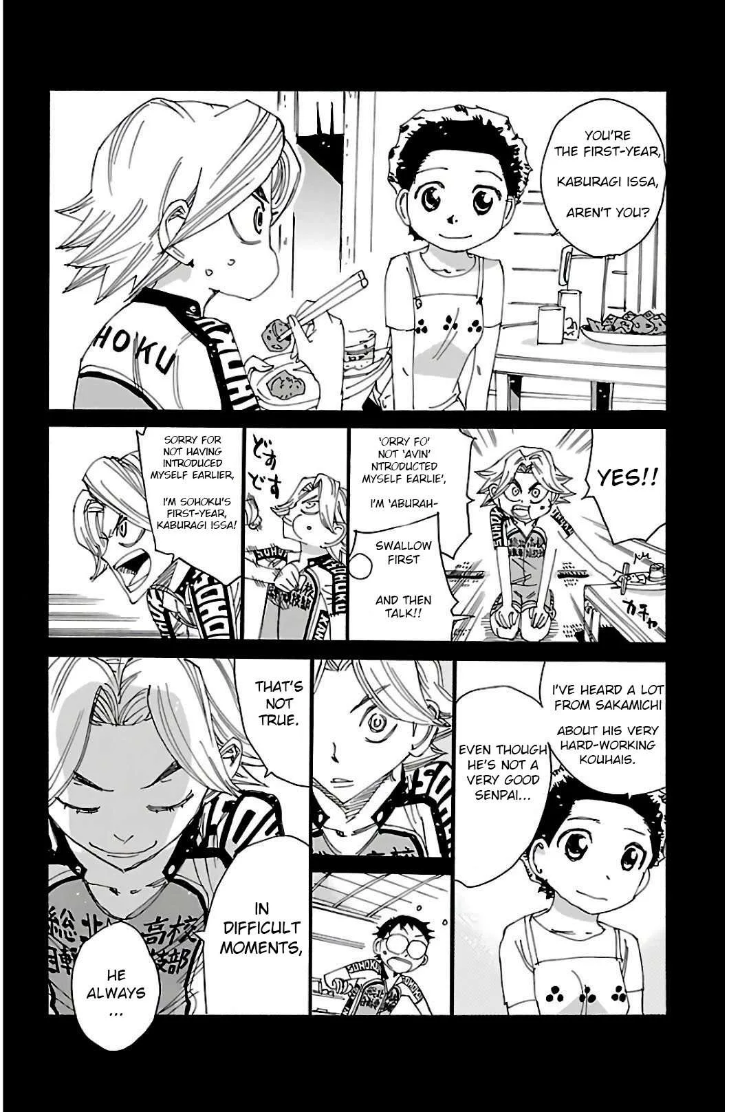 Yowamushi Pedal Chapter 545 page 6