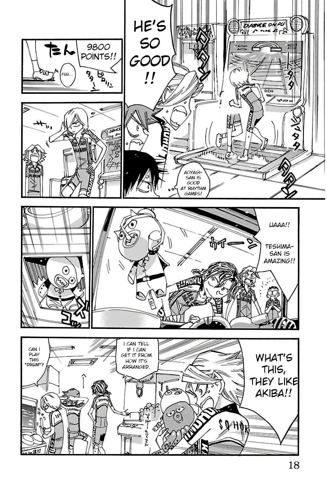 Yowamushi Pedal Chapter 545 page 11