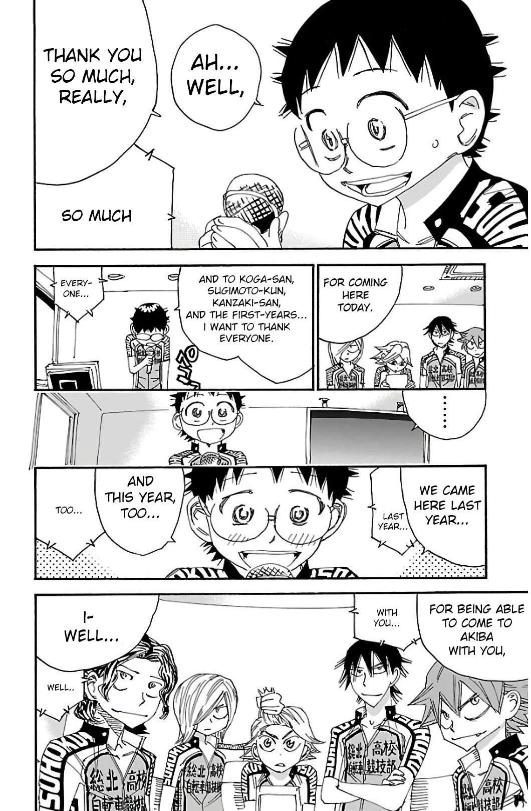 Yowamushi Pedal Chapter 545 page 15