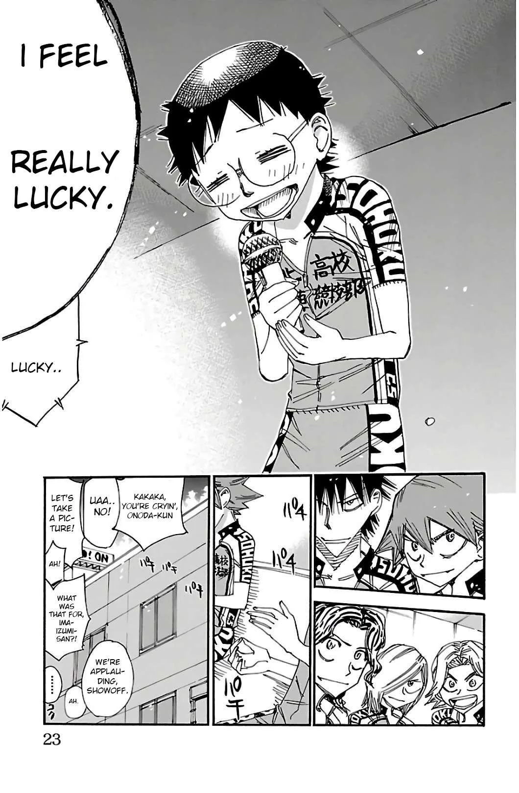 Yowamushi Pedal Chapter 545 page 16
