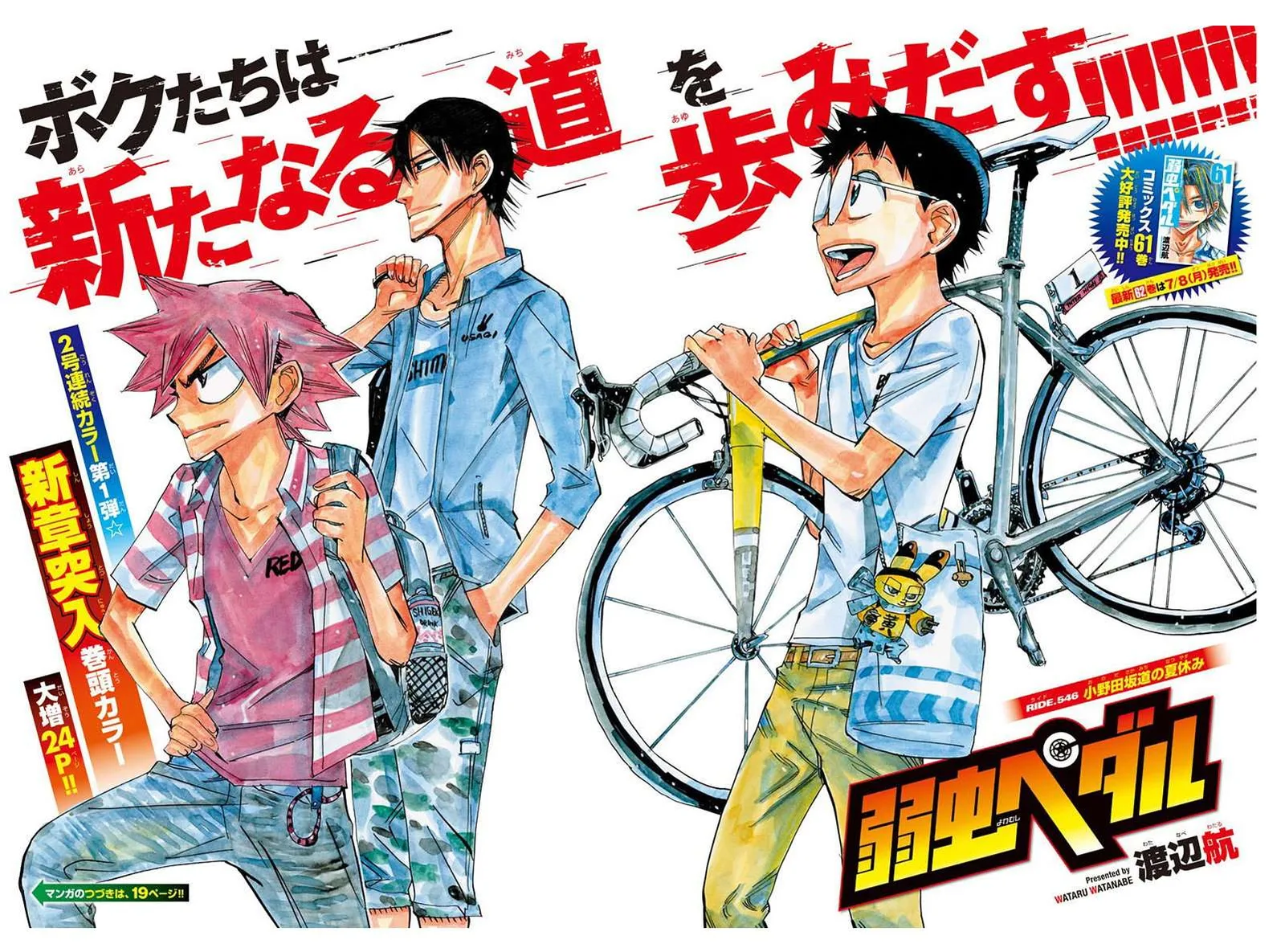 Yowamushi Pedal Chapter 546 page 2