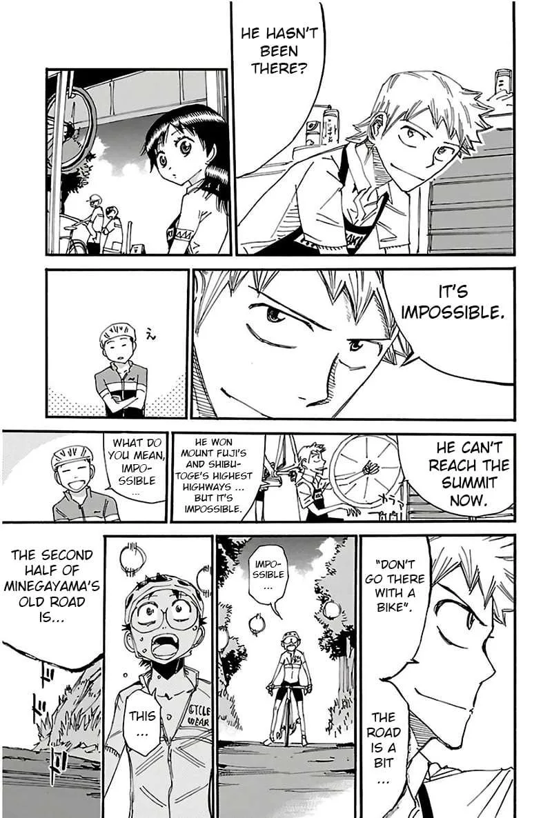 Yowamushi Pedal Chapter 546 page 17