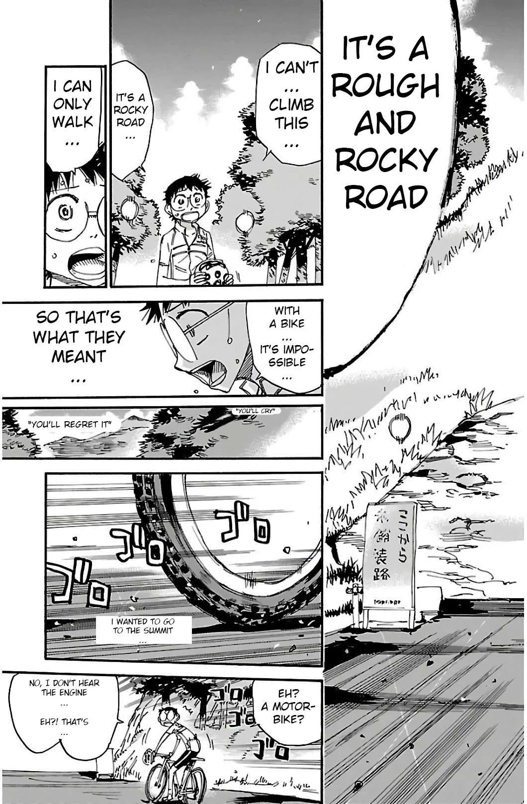Yowamushi Pedal Chapter 546 page 19