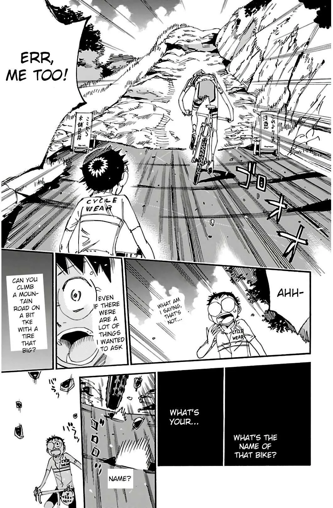 Yowamushi Pedal Chapter 547 page 15