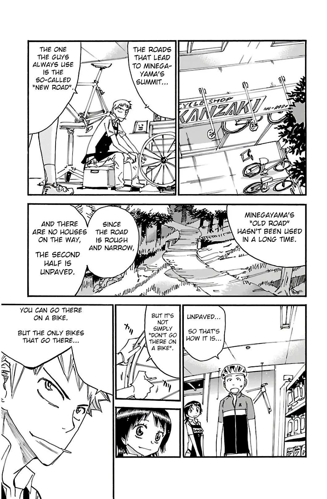 Yowamushi Pedal Chapter 547 page 3