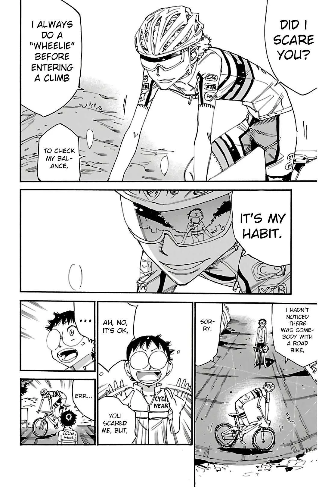 Yowamushi Pedal Chapter 547 page 11