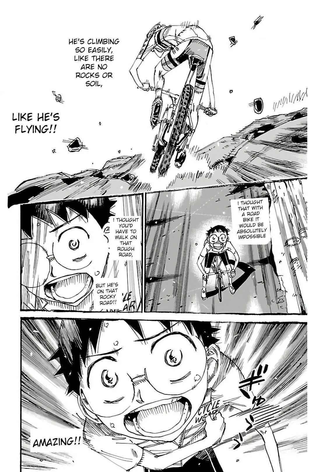 Yowamushi Pedal Chapter 547 page 17