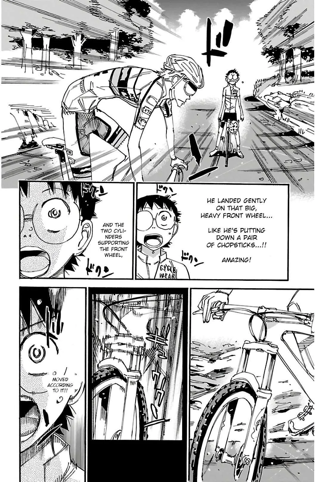 Yowamushi Pedal Chapter 547 page 9
