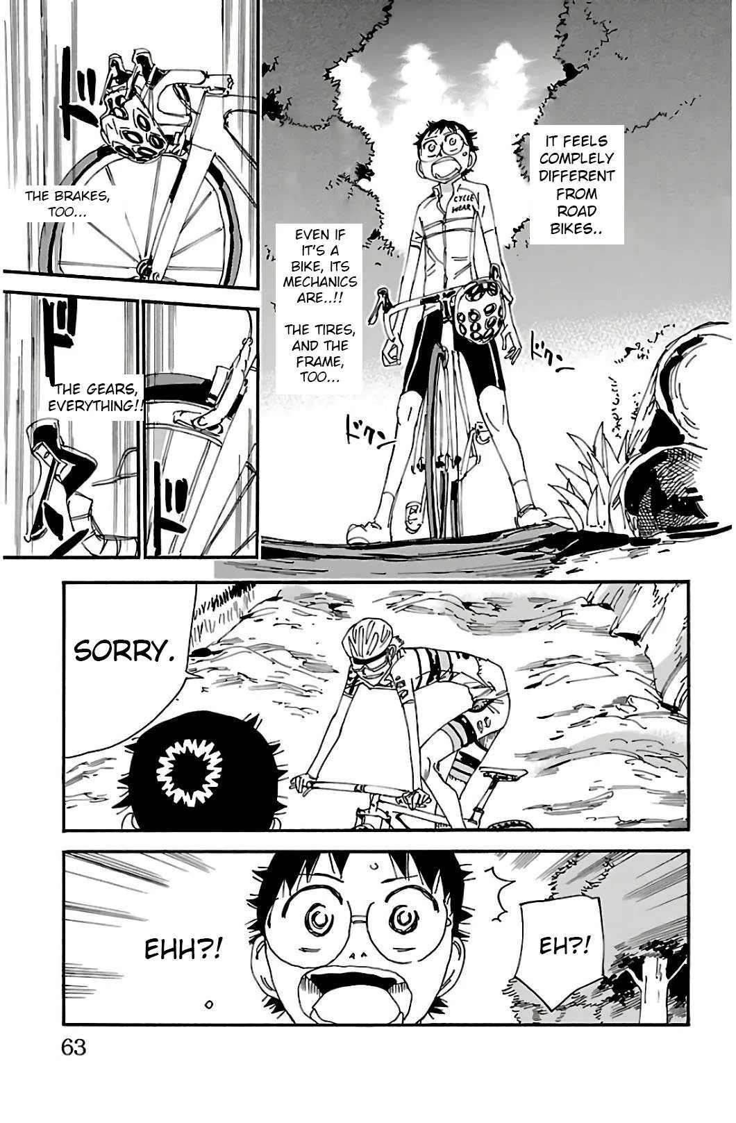 Yowamushi Pedal Chapter 547 page 10