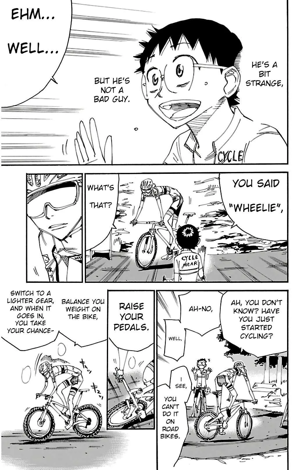 Yowamushi Pedal Chapter 547 page 12