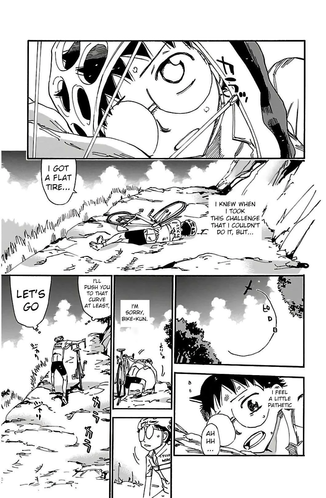 Yowamushi Pedal Chapter 548 page 14