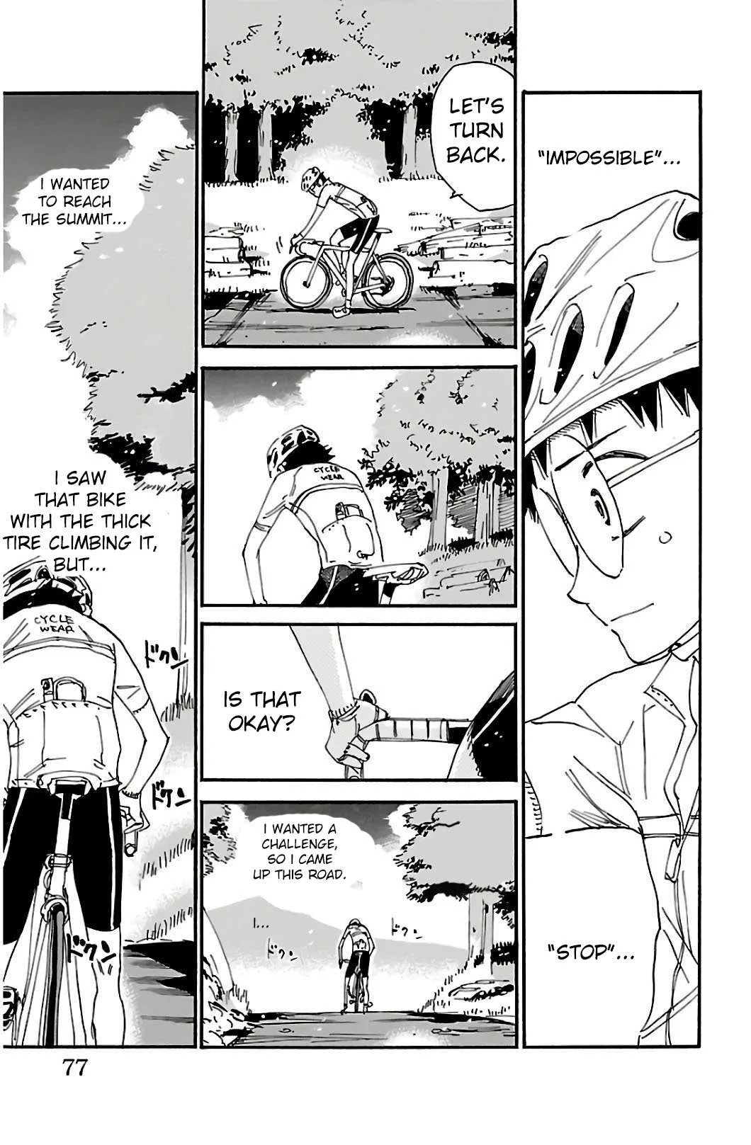 Yowamushi Pedal Chapter 548 page 3