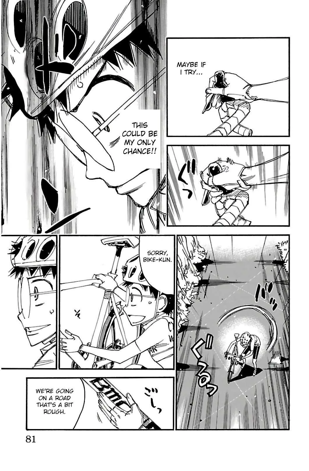 Yowamushi Pedal Chapter 548 page 7