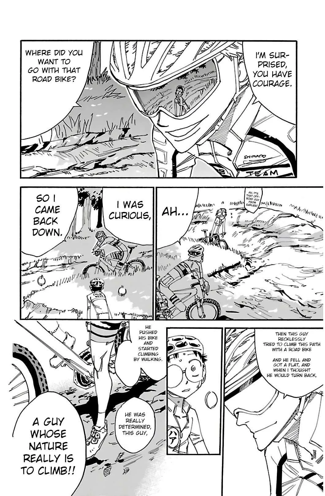 Yowamushi Pedal Chapter 548 page 16