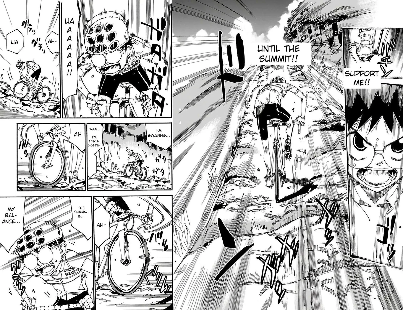 Yowamushi Pedal Chapter 548 page 8