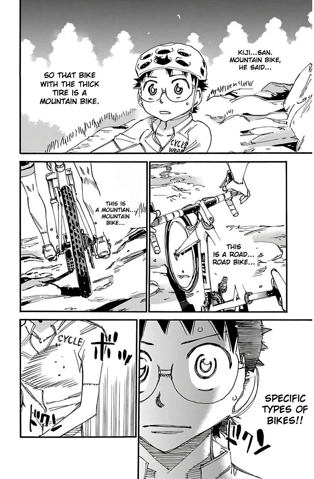 Yowamushi Pedal Chapter 549 page 2