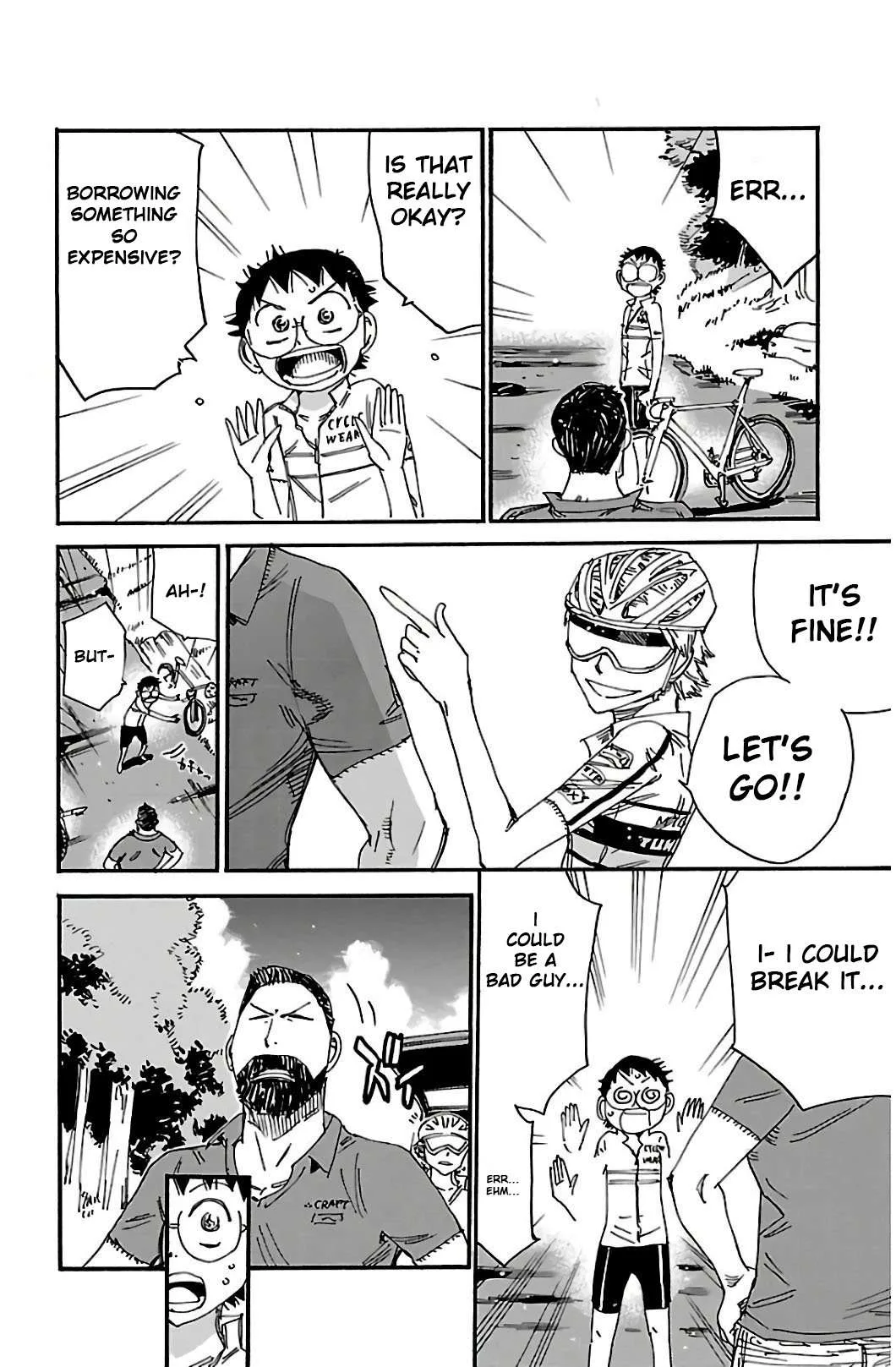 Yowamushi Pedal Chapter 549 page 7