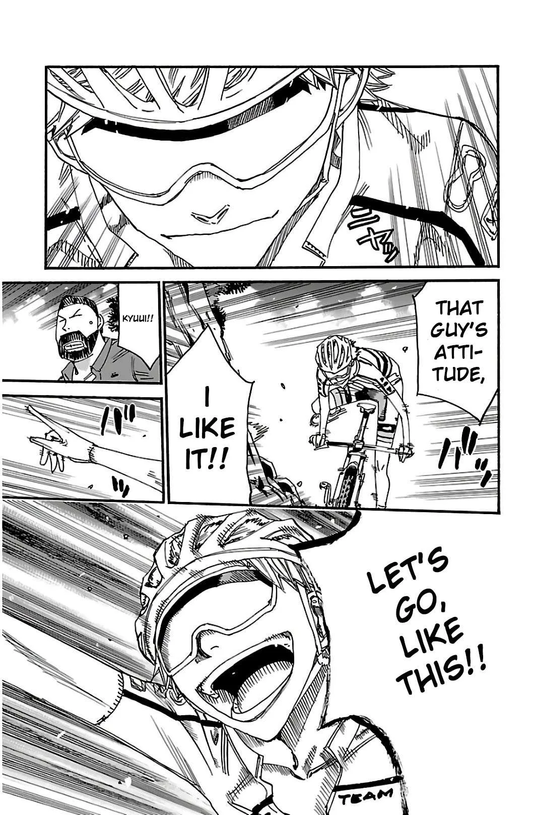 Yowamushi Pedal Chapter 549 page 17