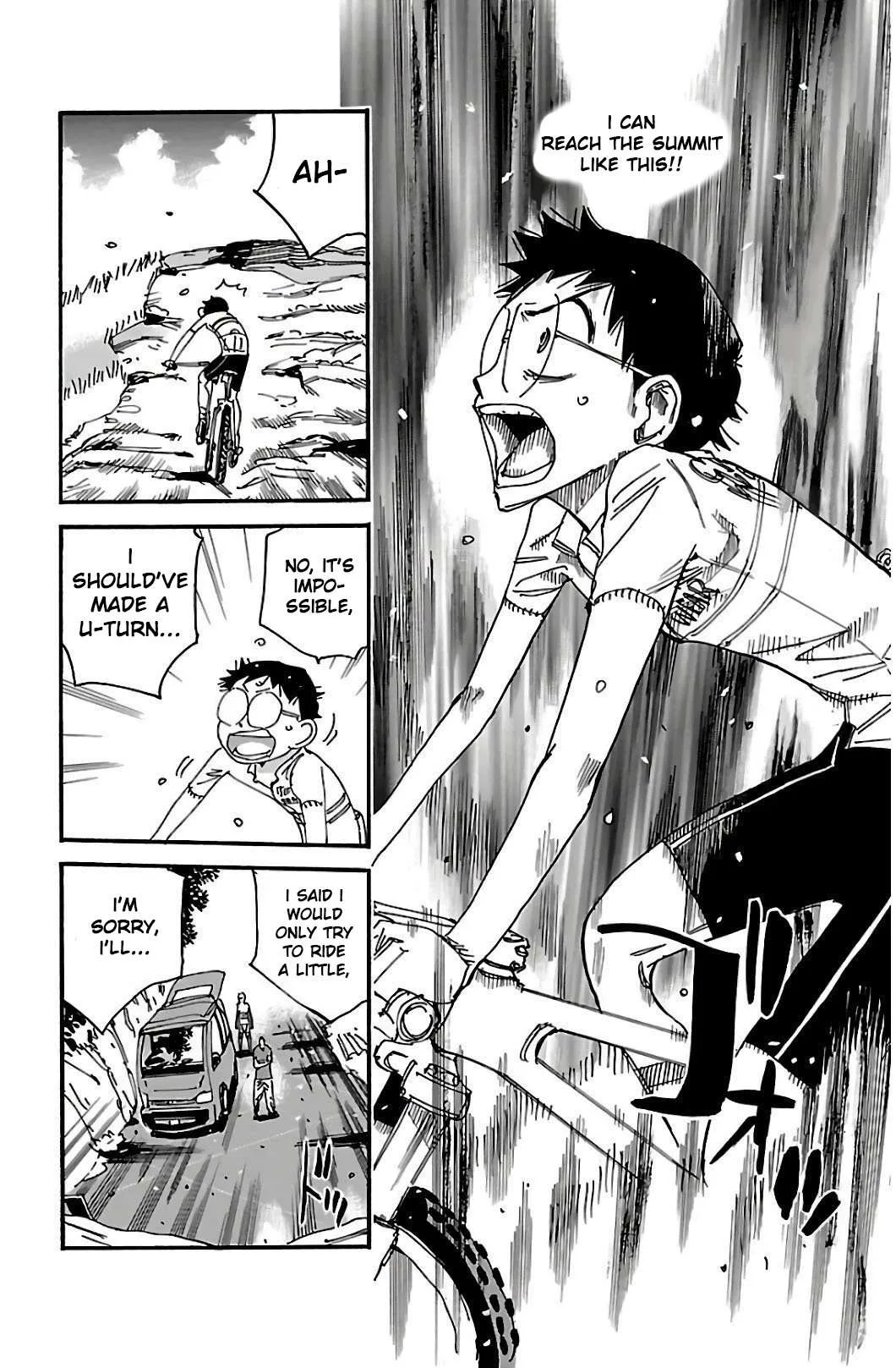 Yowamushi Pedal Chapter 549 page 16
