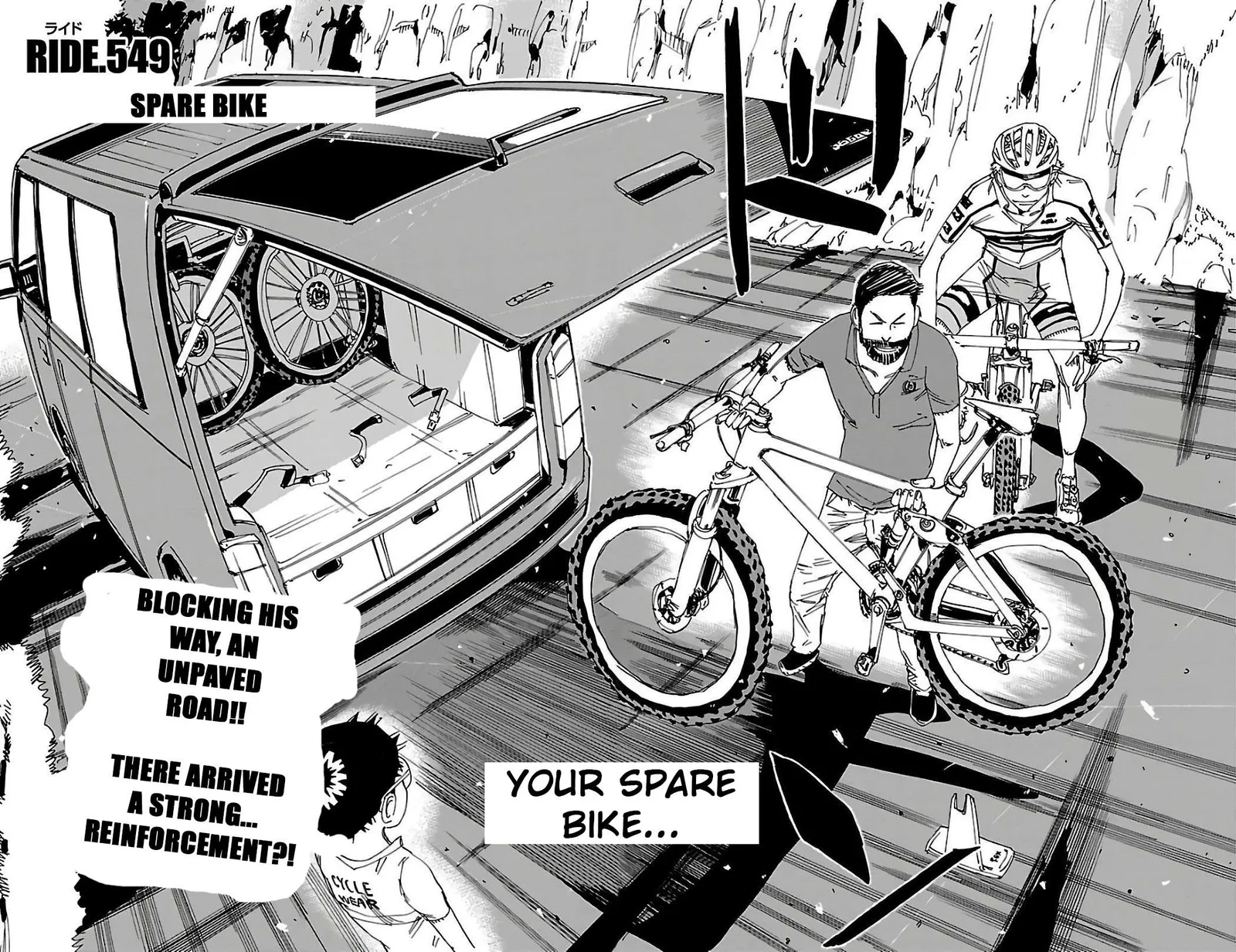 Yowamushi Pedal Chapter 549 page 4