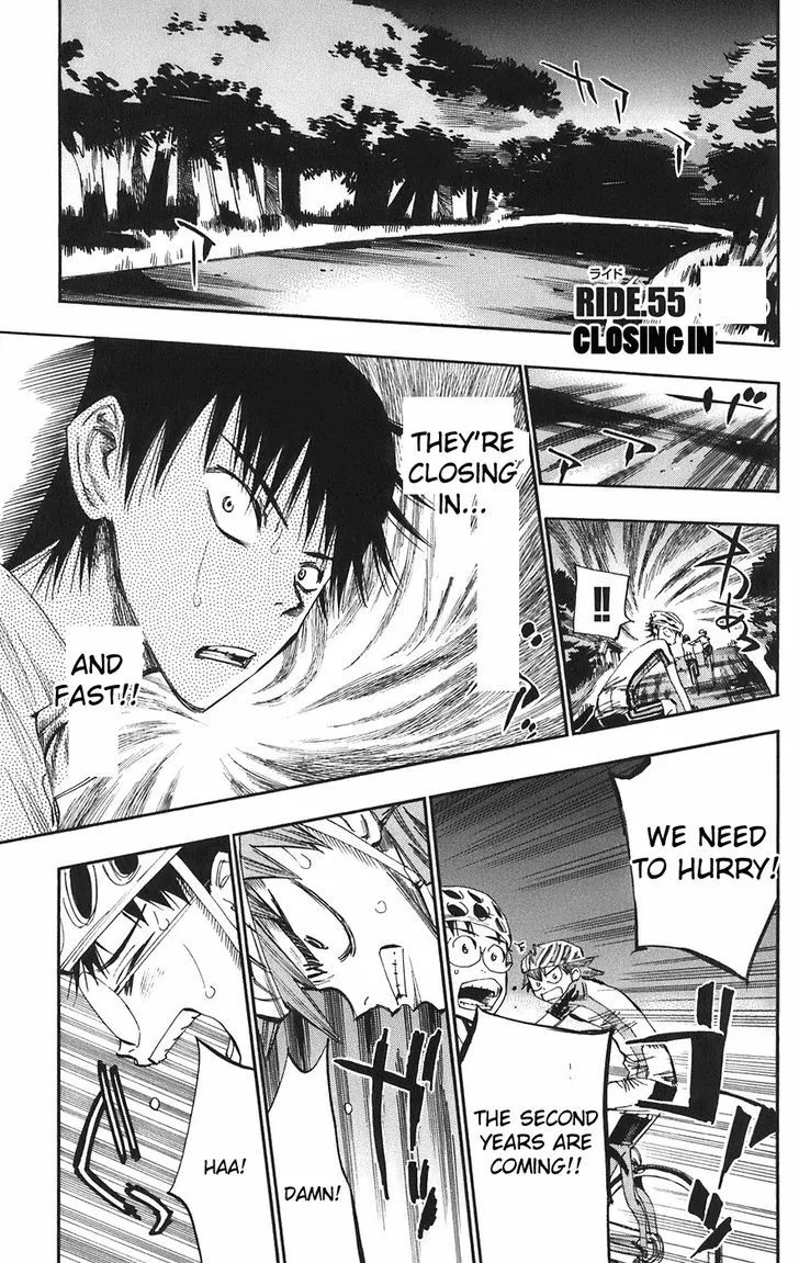 Yowamushi Pedal Chapter 55 page 1