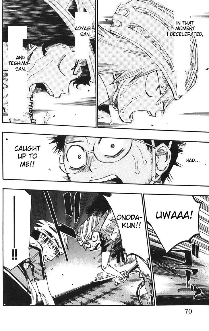 Yowamushi Pedal Chapter 55 page 17