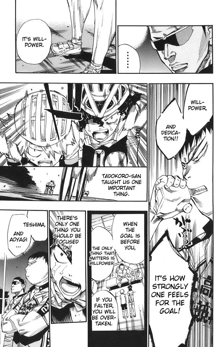 Yowamushi Pedal Chapter 55 page 13