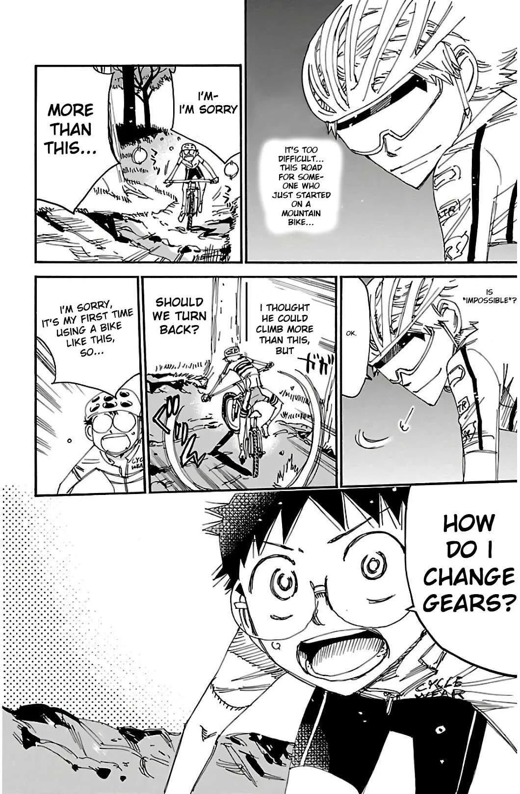 Yowamushi Pedal Chapter 550 page 15