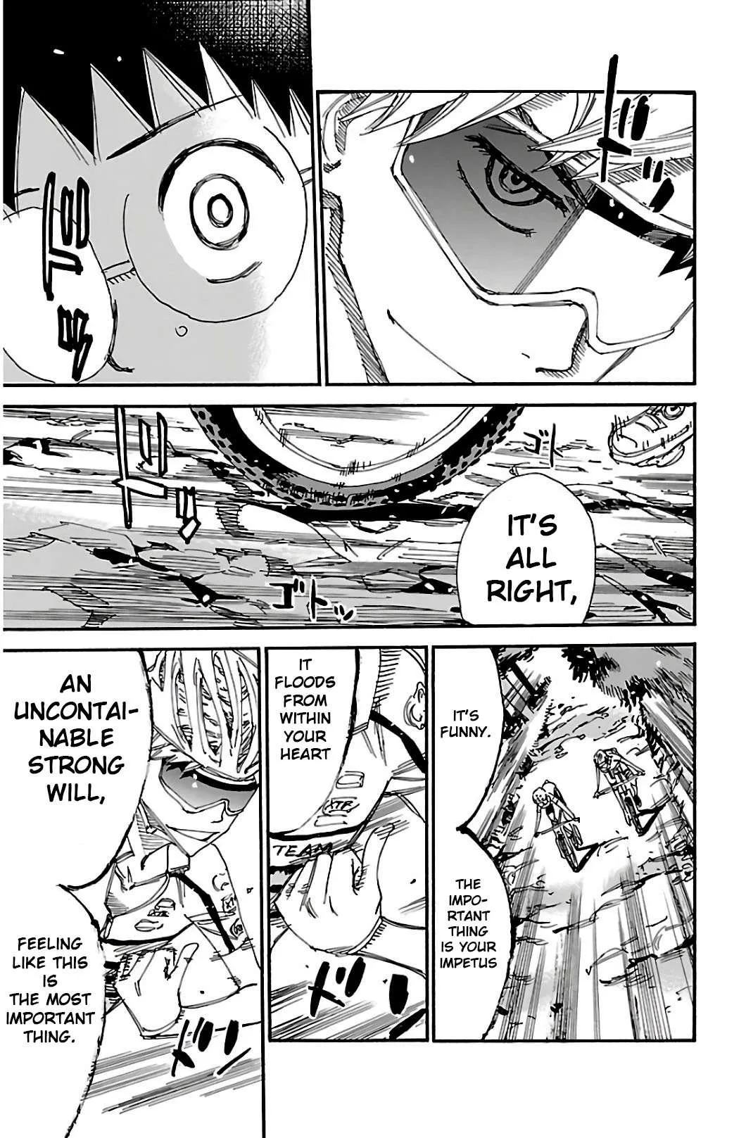 Yowamushi Pedal Chapter 550 page 9